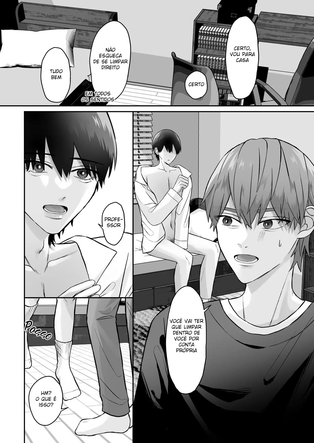 Ei, Professor. Quer Fazer Sexo? ~ Esporradas No Meu Quarto ~ Hentai – Página 29