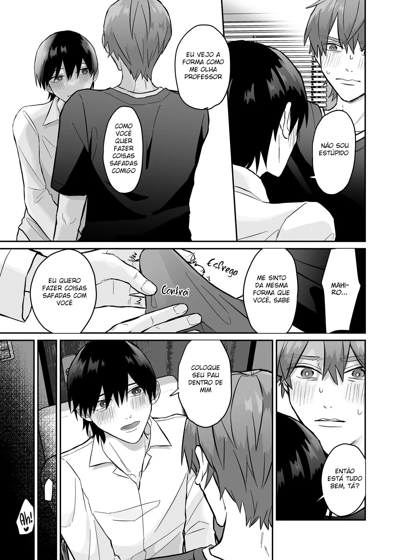 Ei, Professor. Quer Fazer Sexo? ~ Esporradas No Meu Quarto ~ Hentai – Página 6