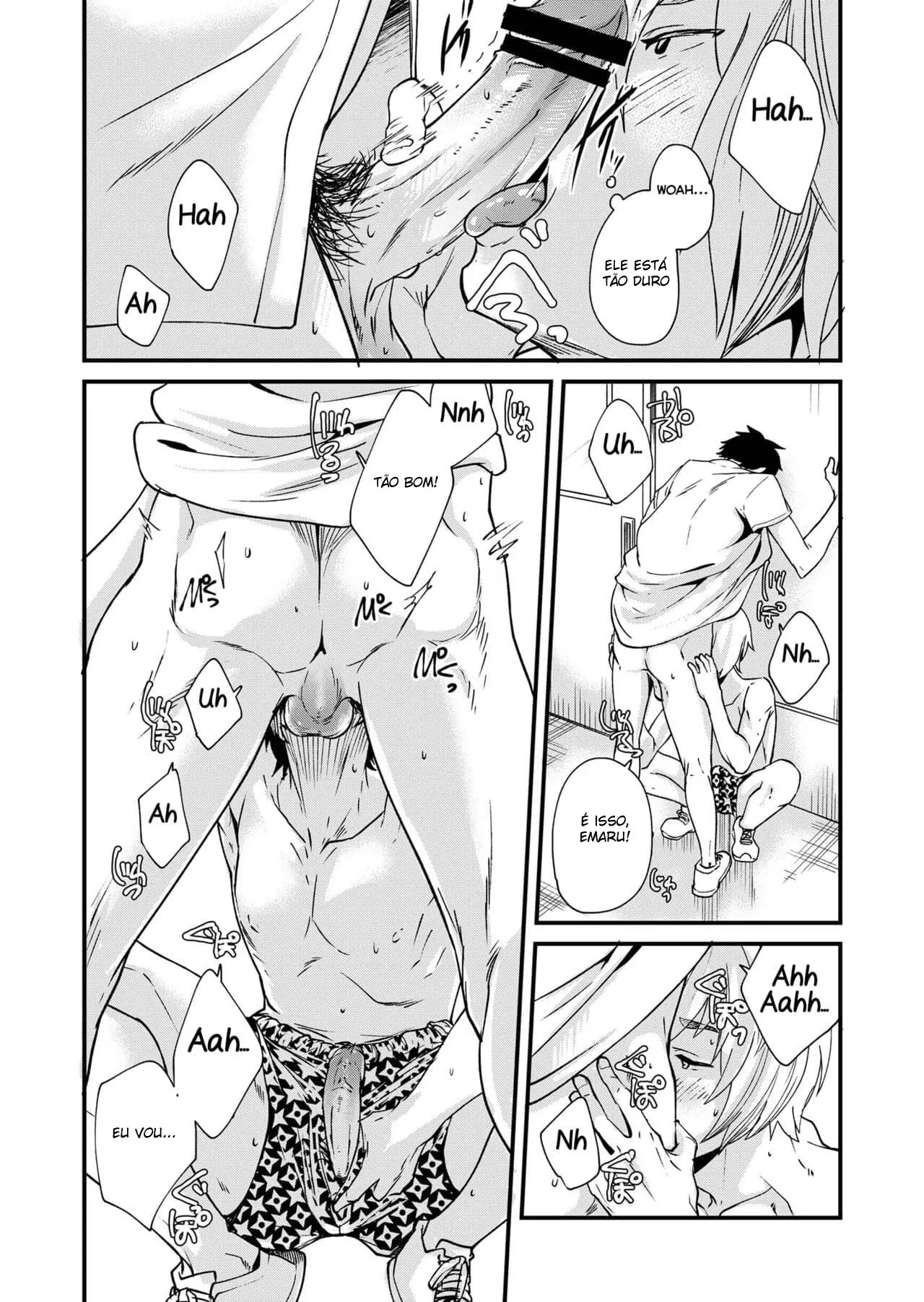 Emaru-kun ga Ienai Koto Hentai – Página 12