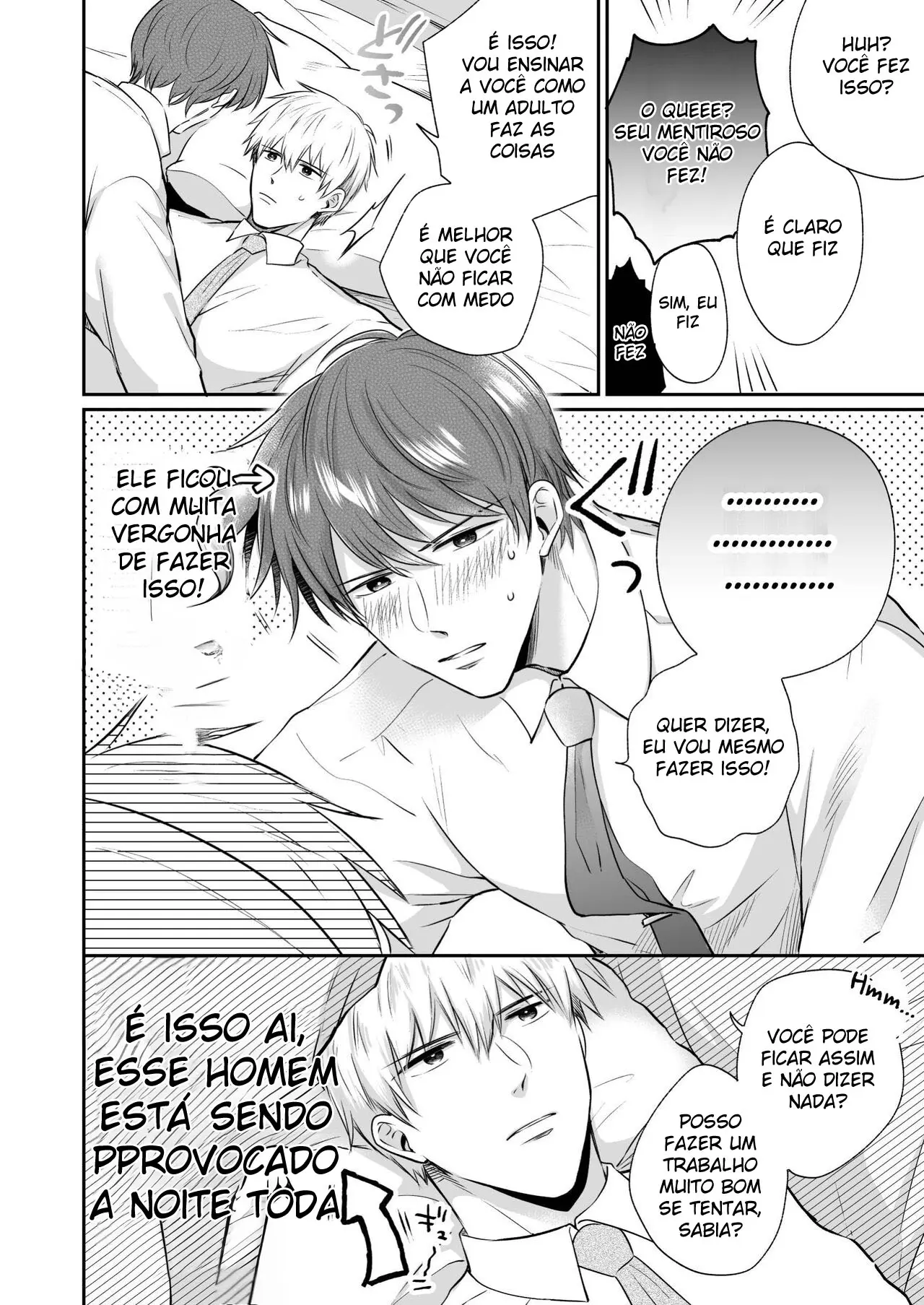 Encontro de Homens Assalariados Em Um Motel 4 Hentai – Página 11