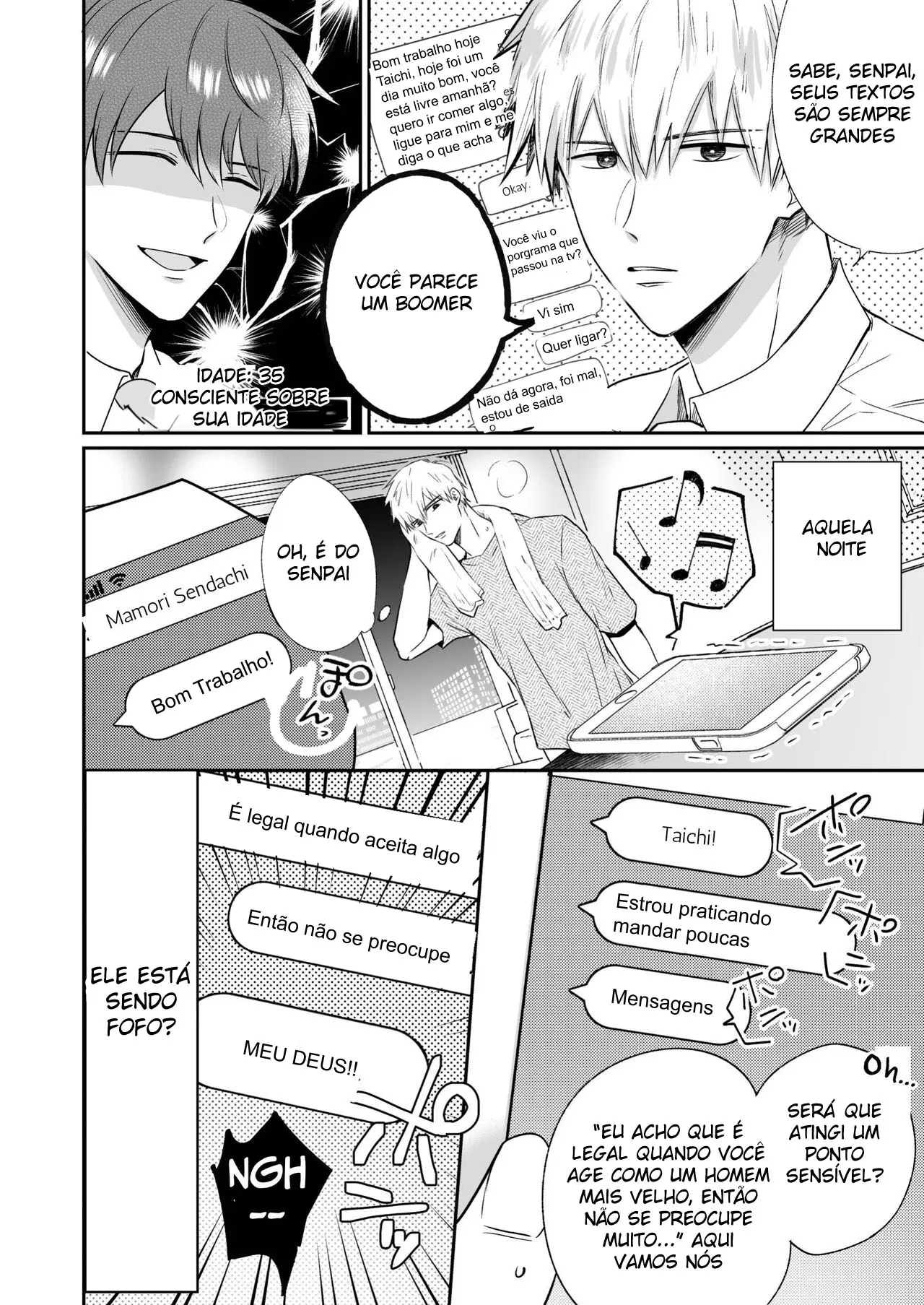 Encontro de Homens Assalariados Em Um Motel 4 Hentai – Página 13