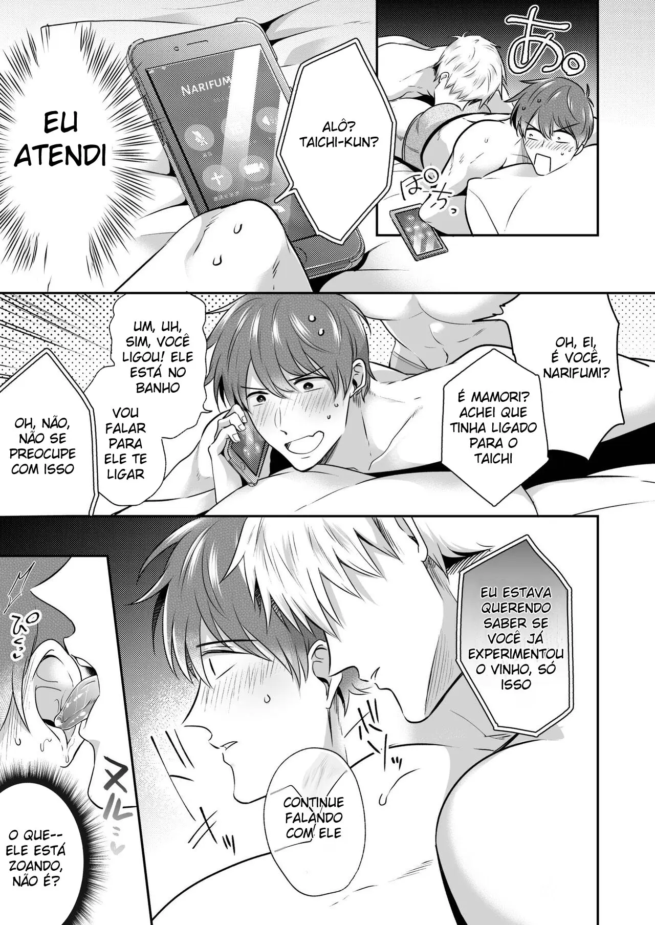 Encontro de Homens Assalariados Em Um Motel 5 – O Novato Quer Provocar Seu Senpai Hentai – Página 16