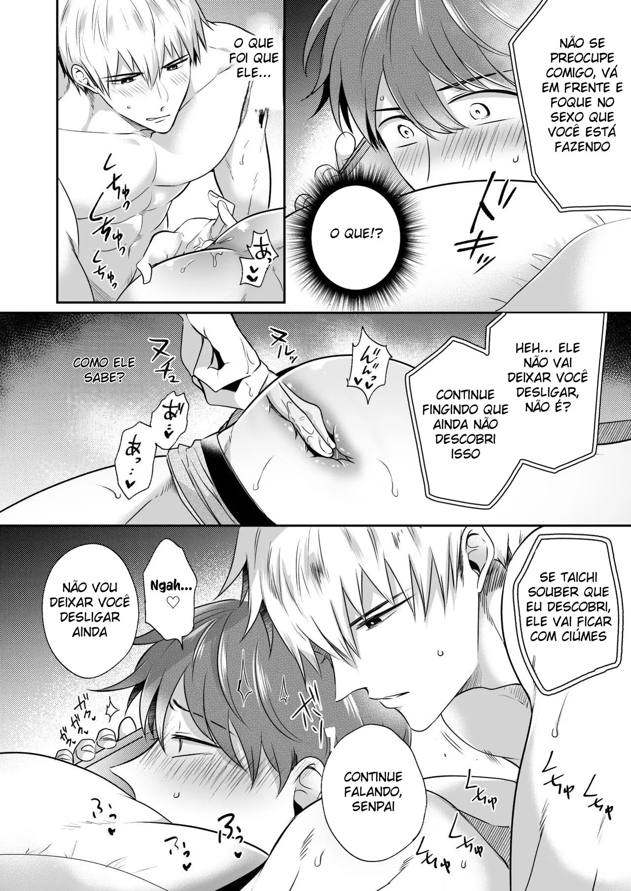 Encontro de Homens Assalariados Em Um Motel 5 – O Novato Quer Provocar Seu Senpai Hentai – Página 19