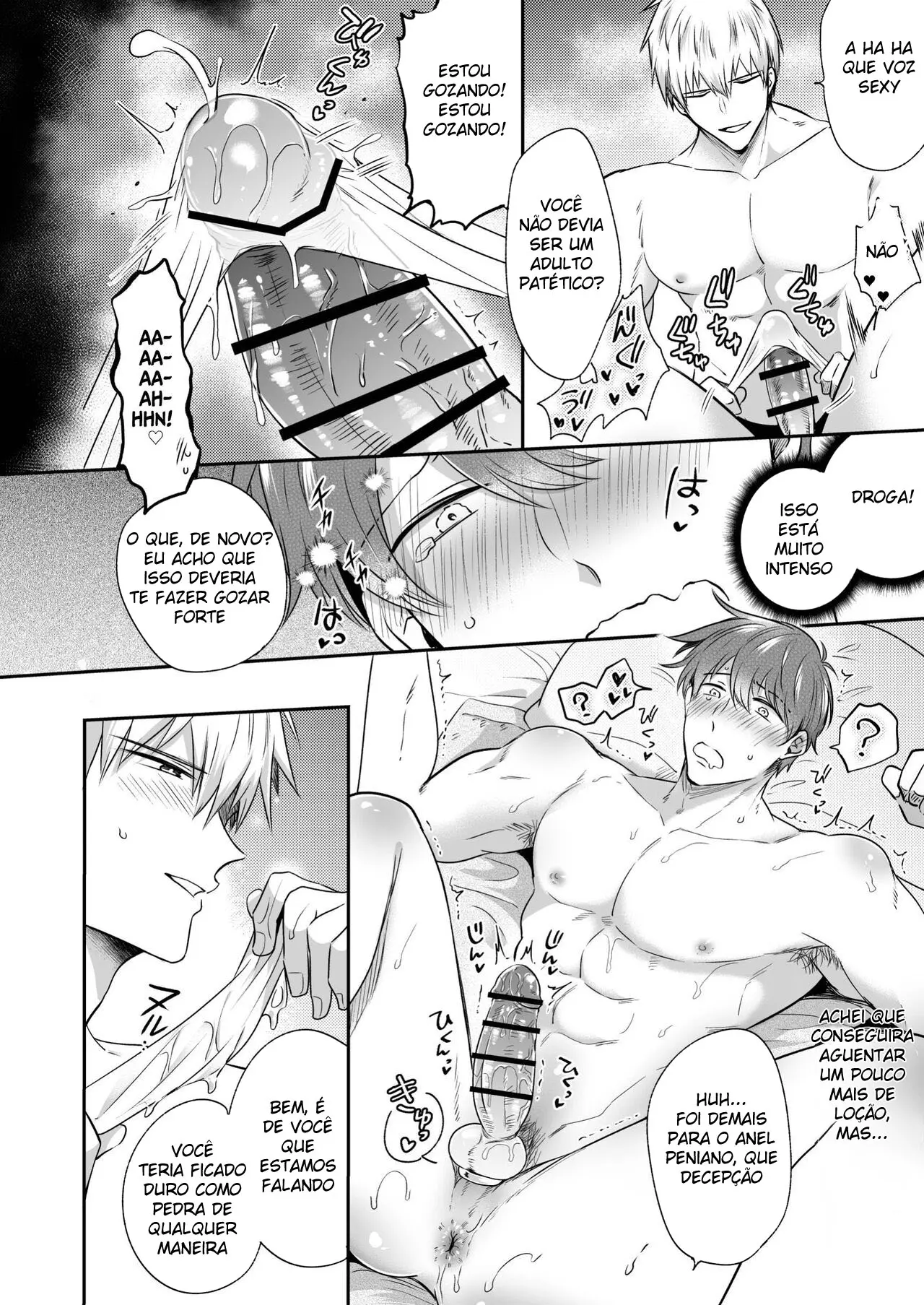 Encontro de Homens Assalariados Em Um Motel 5 – O Novato Quer Provocar Seu Senpai Hentai – Página 29