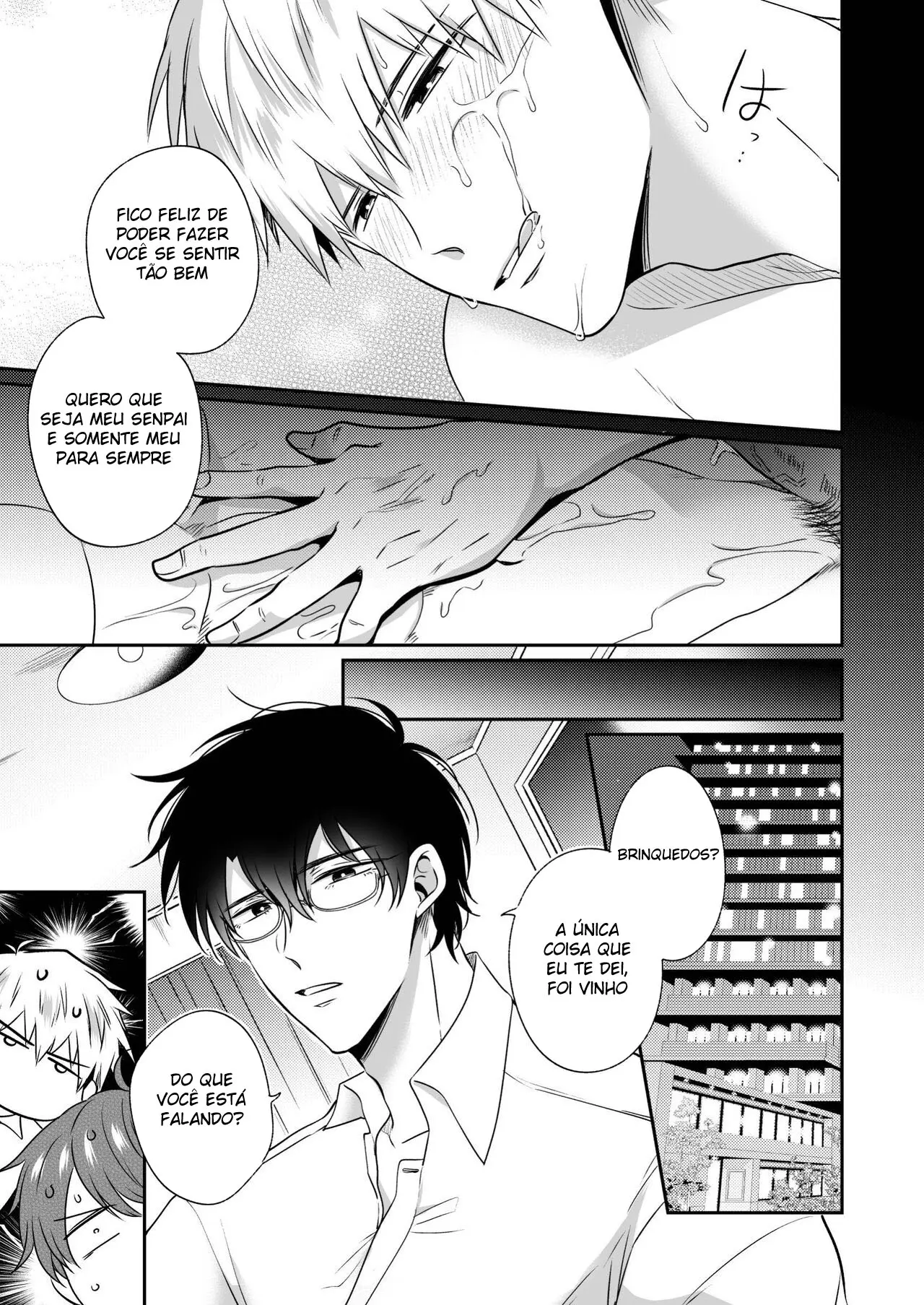 Encontro de Homens Assalariados Em Um Motel 5 – O Novato Quer Provocar Seu Senpai Hentai – Página 52