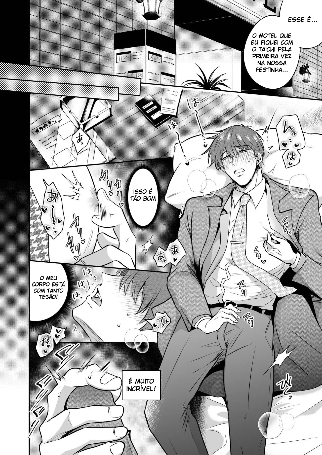 Encontro de Homens Assalariados Em Um Motel 7 ~ Acabando com A Mente Do Meu Kouhai ~ Hentai – Página 26 Encontro de Homens Assalariados Em Um Motel 7 ~ Acabando com A Mente Do Meu Kouhai ~ Hentai – Página 26