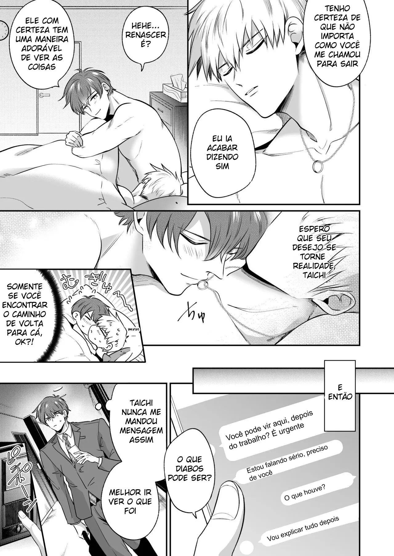 Encontro de Homens Assalariados Em Um Motel 8 ~ Garoto Universitário Levando Dupla Penetração Em Um Novo Mundo ~ Hentai – Página 10