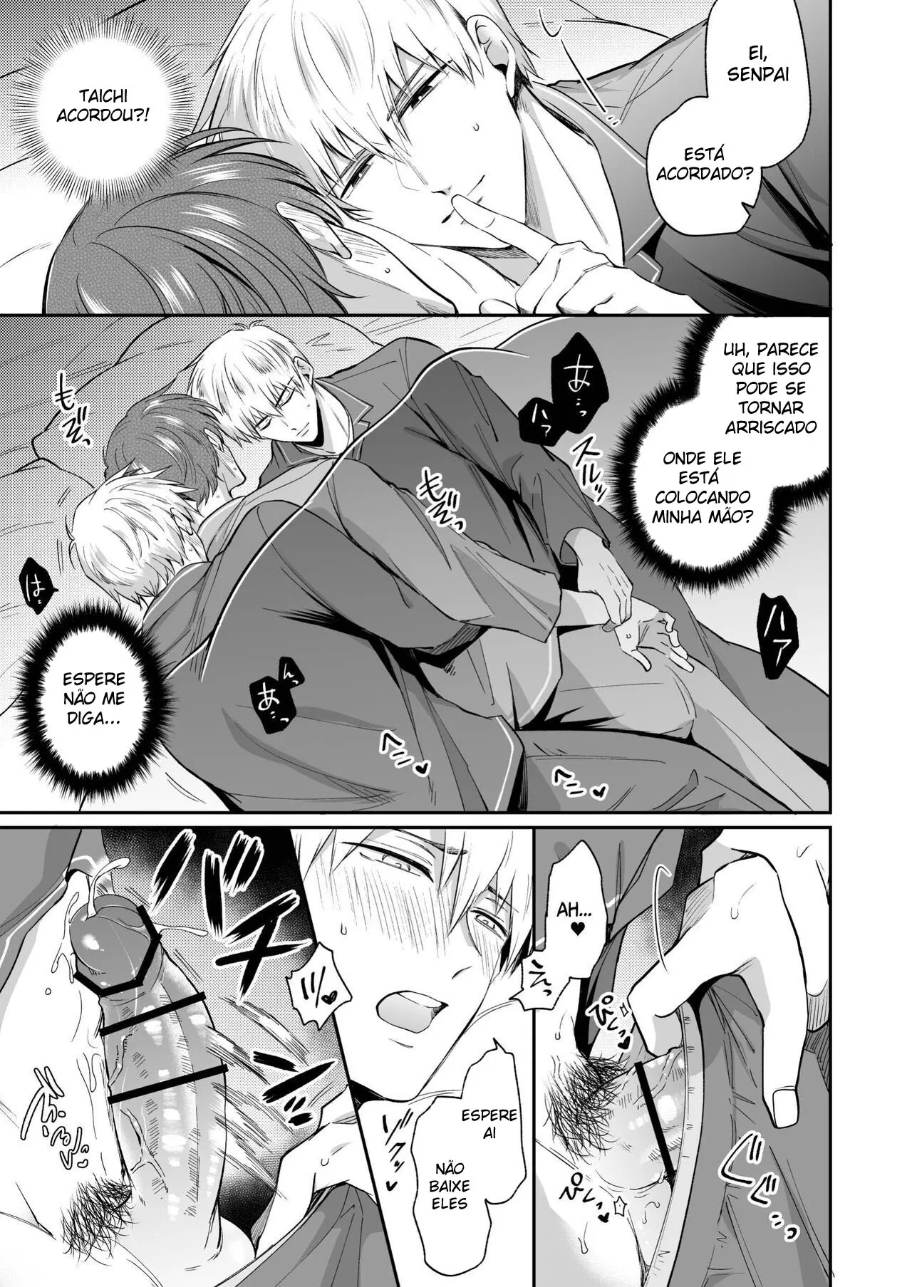 Encontro de Homens Assalariados Em Um Motel 8 ~ Garoto Universitário Levando Dupla Penetração Em Um Novo Mundo ~ Hentai – Página 20