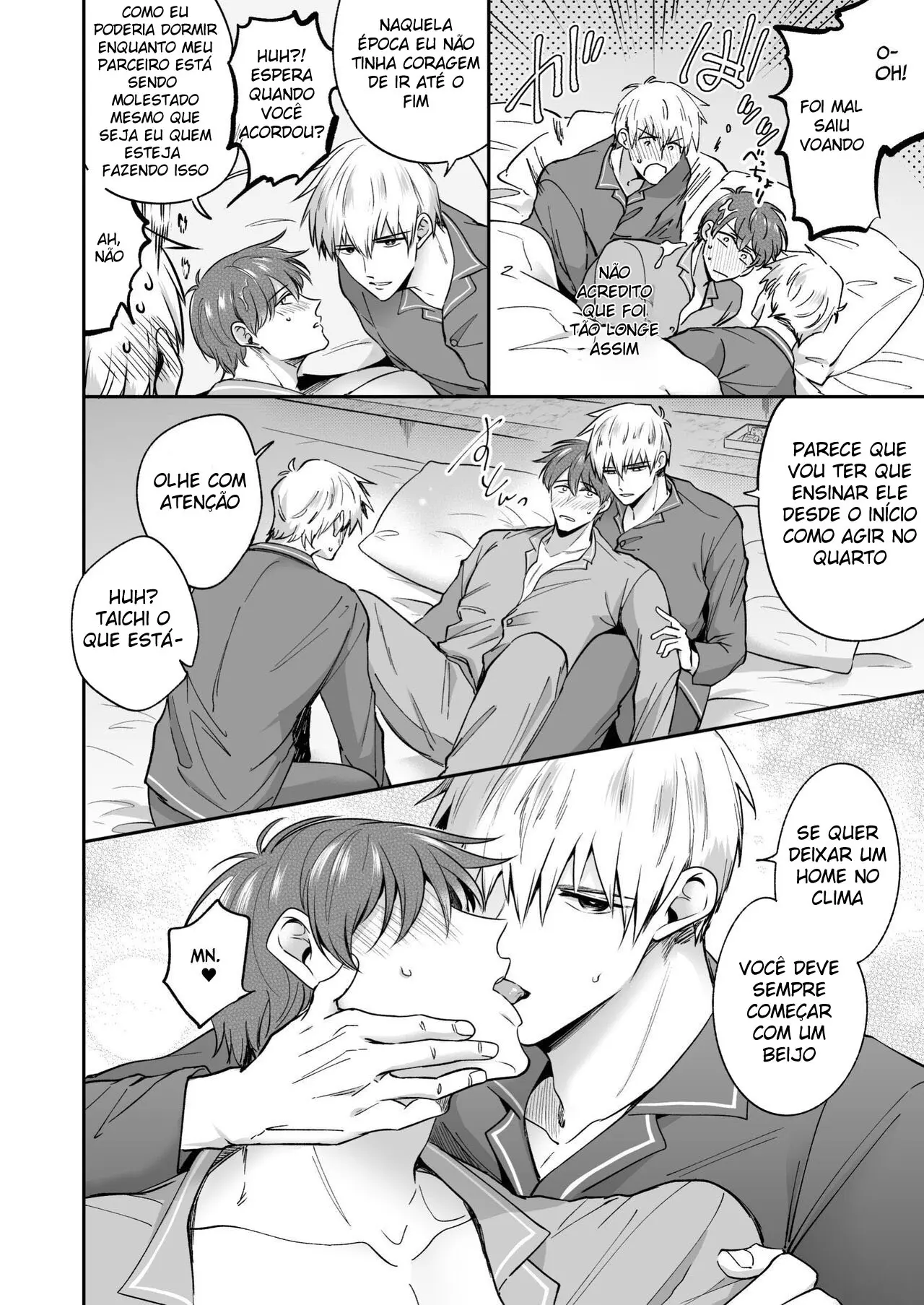 Encontro de Homens Assalariados Em Um Motel 8 ~ Garoto Universitário Levando Dupla Penetração Em Um Novo Mundo ~ Hentai – Página 25