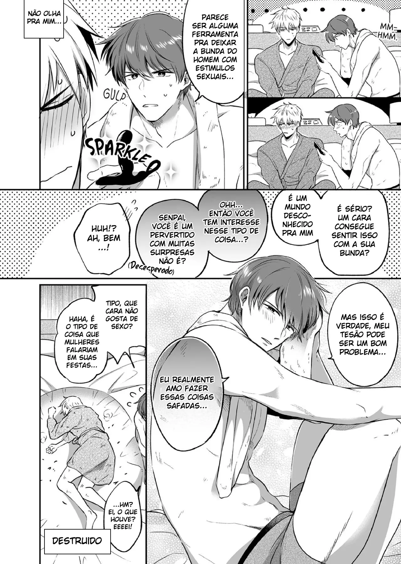 Encontro de Homens Assalariados Em Um Motel Hentai – Página 17