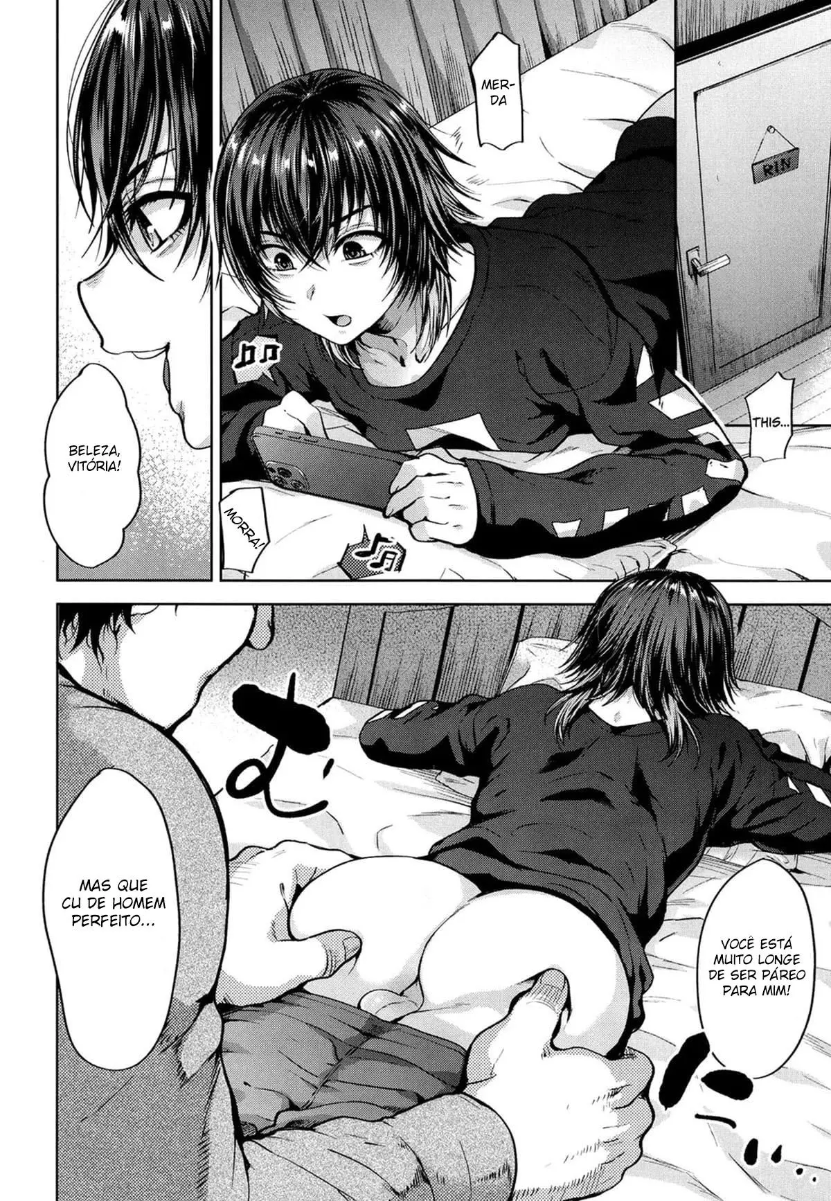 Enganando Meu Meio-Irmão Para se Tornar Meu Buraco de Foda Hentai – Página 12