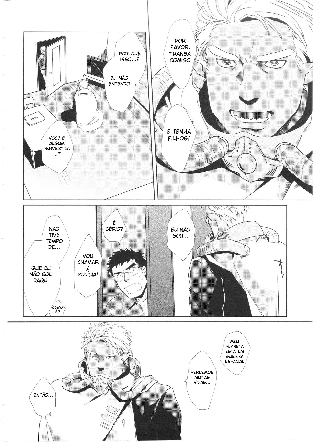 Engravide o Terráqueo Hentai – Página 8