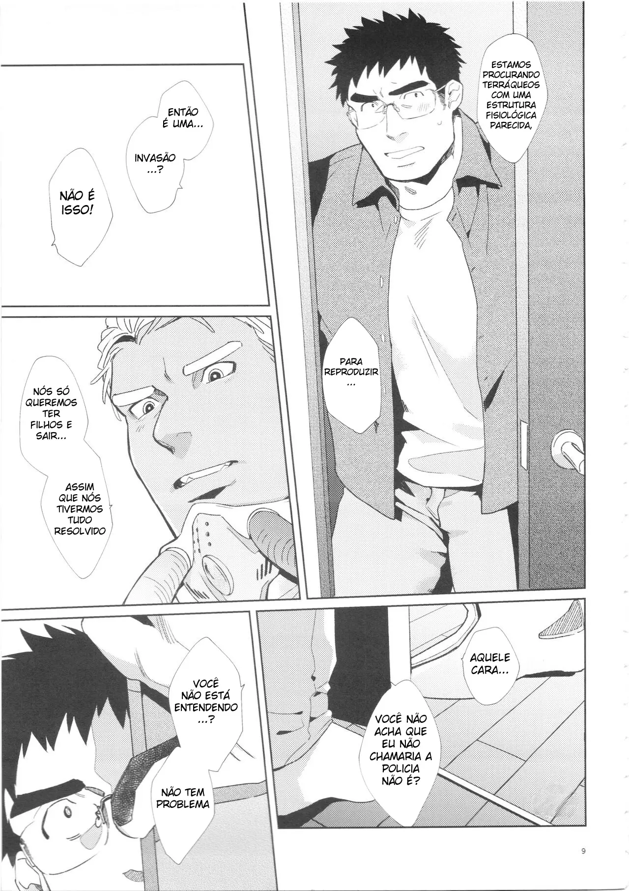 Engravide o Terráqueo Hentai – Página 9