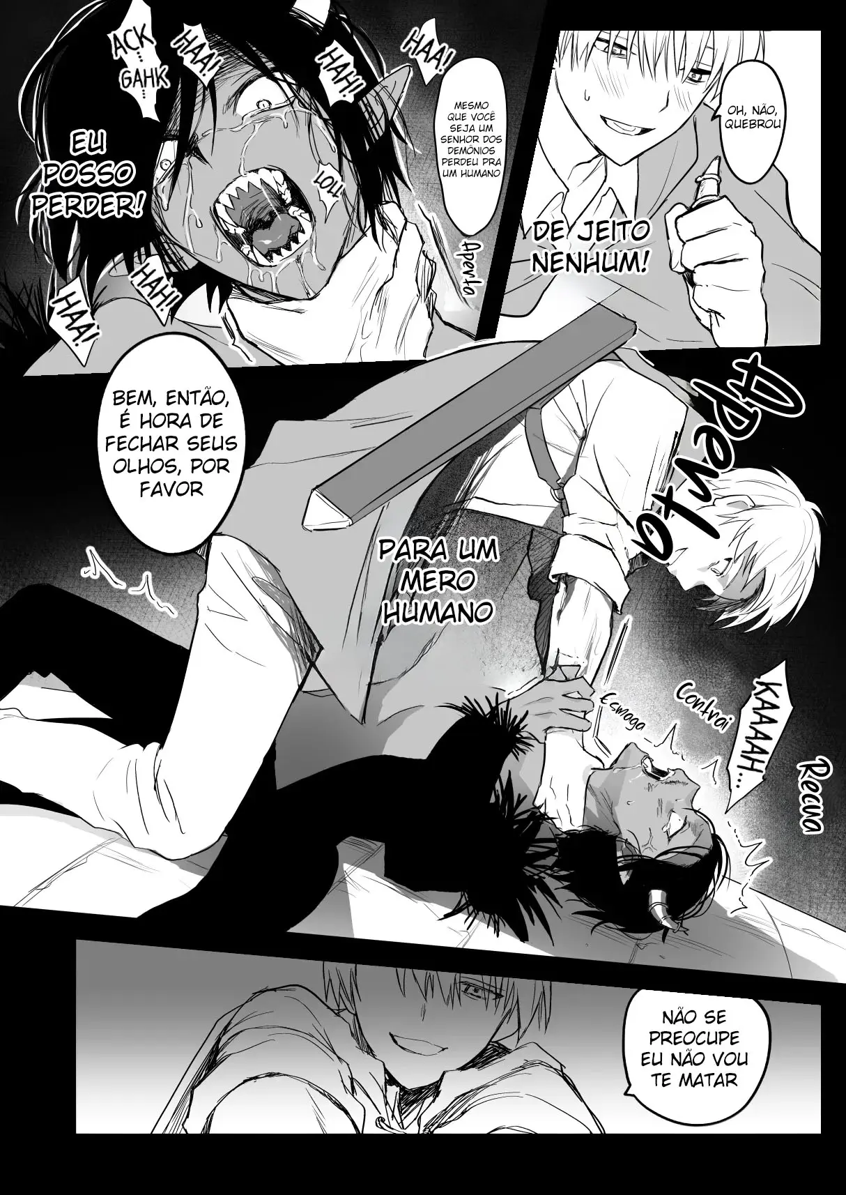 Ensinando uma lição ao Rei dos Demônios Hentai – Página 5