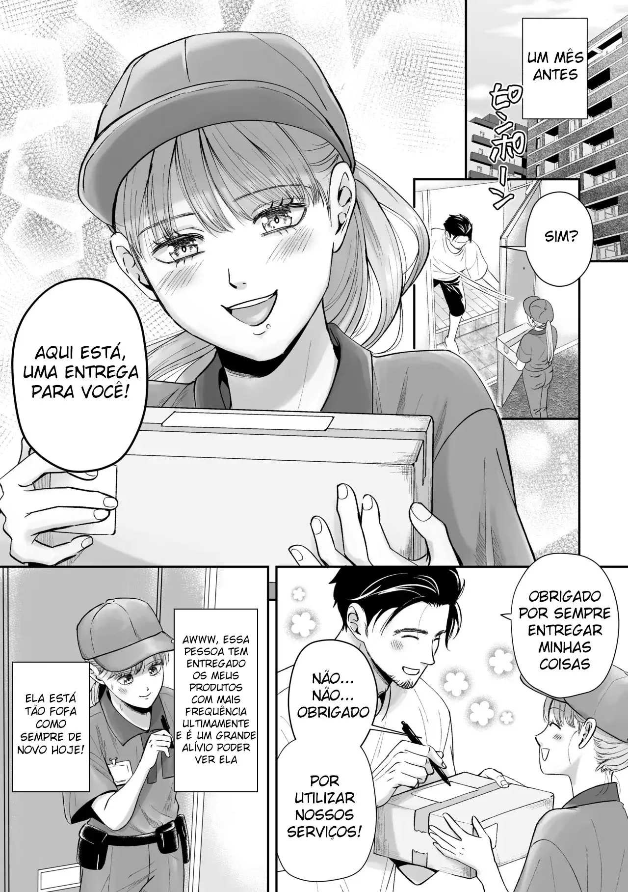 Entrega de Trap! ~ O Entregador De Costume Era Uma Trap , Mas O Fodi Sem Pensar Hentai – Página 4
