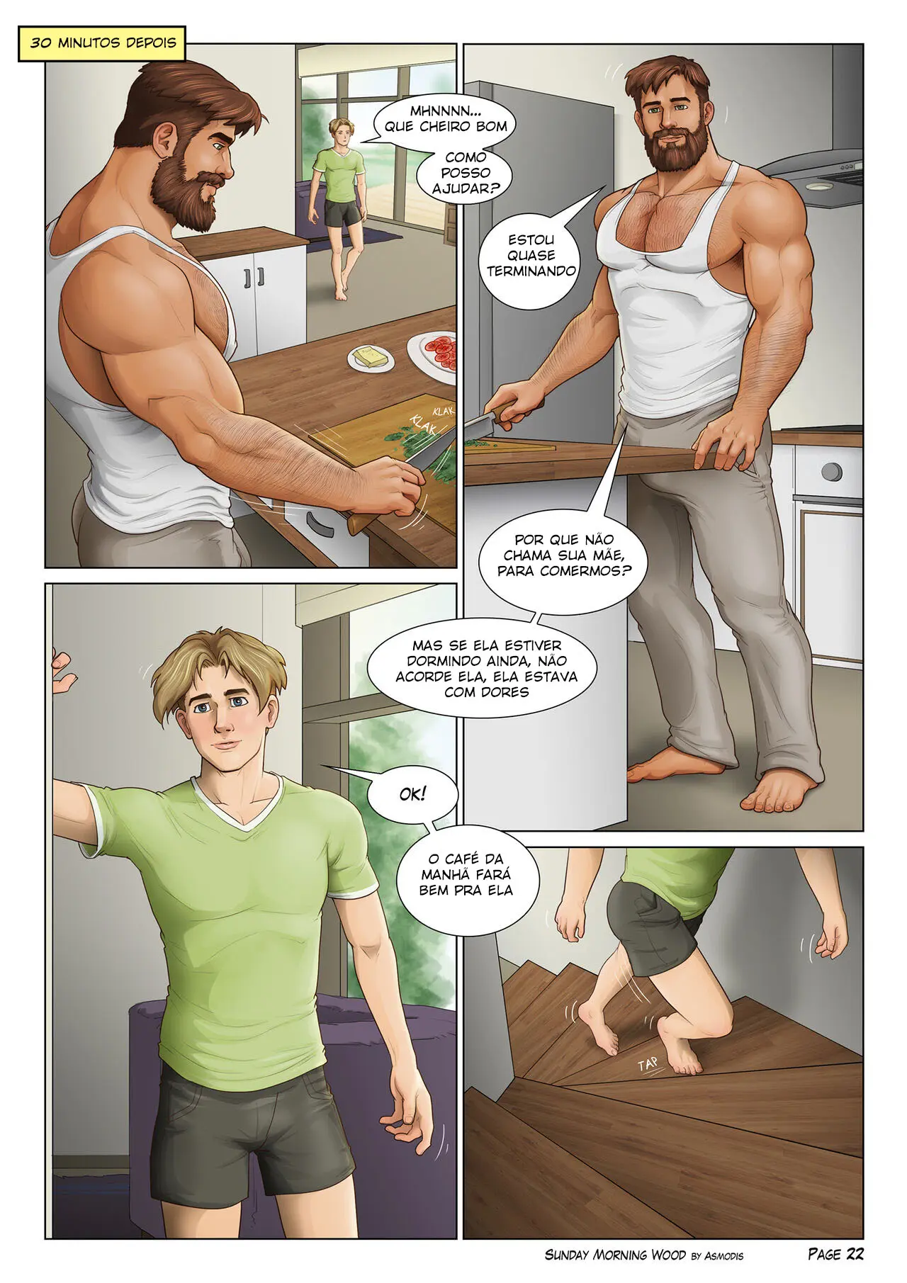 Ereção Matinal de Domingo Hentai – Página 23