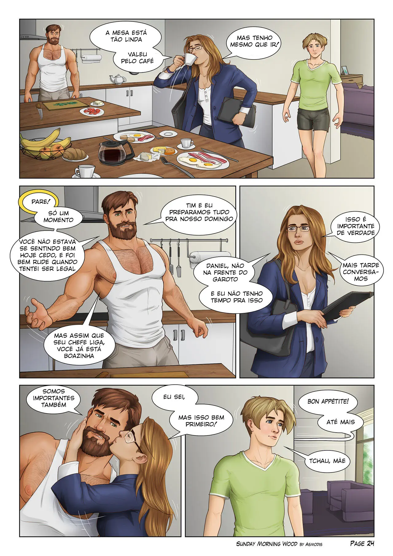 Ereção Matinal de Domingo Hentai – Página 25