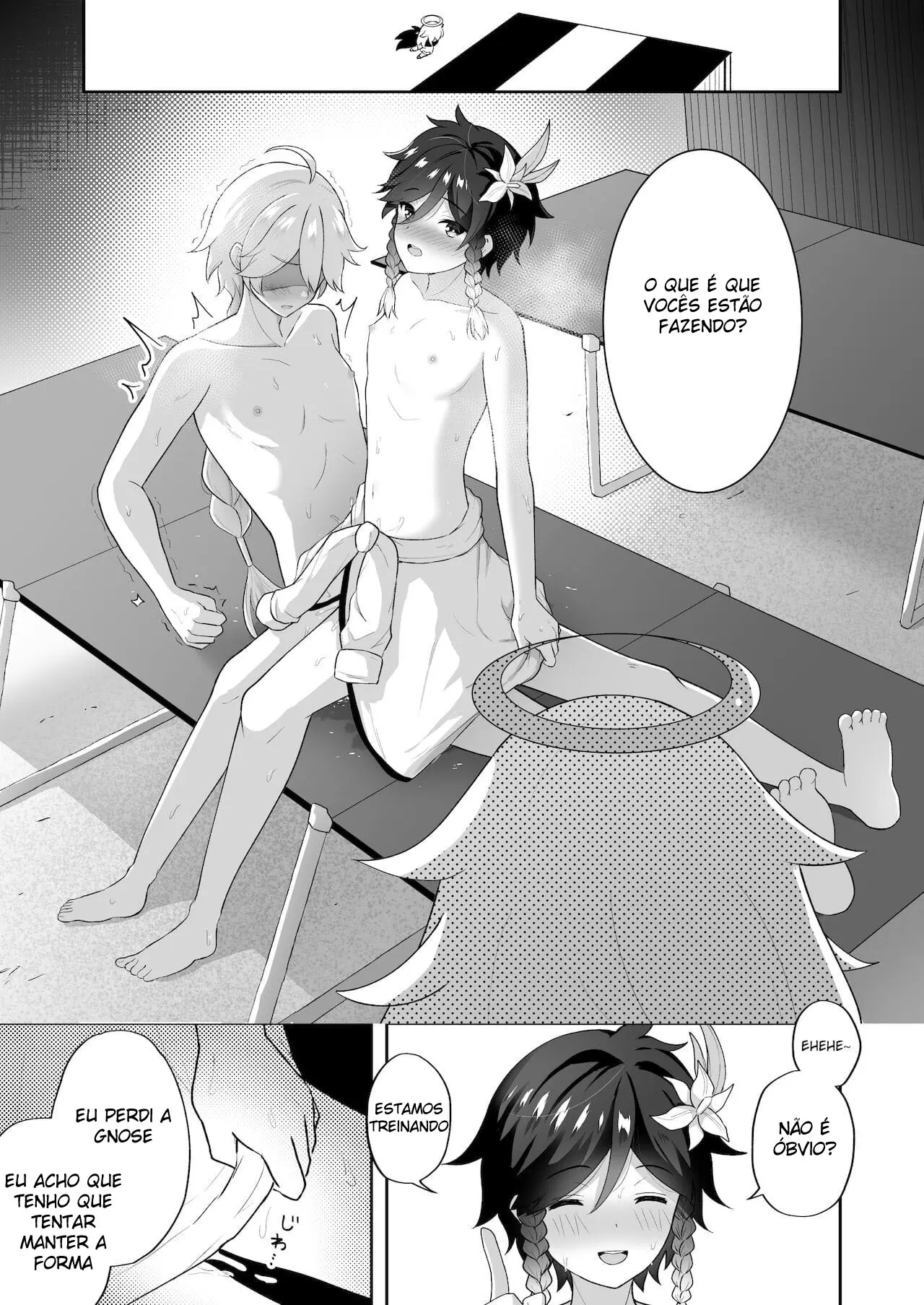 Escrevendo Poesia na Praia Hentai – Página 30