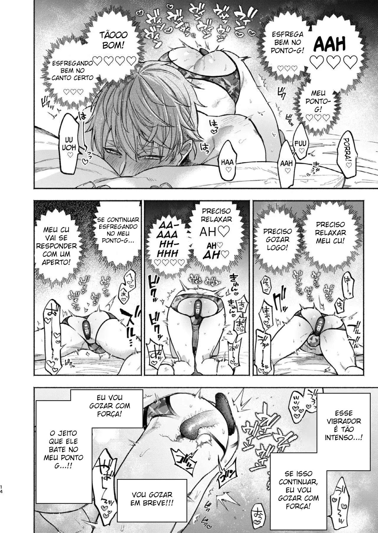 Está Chovendo, e eu Tenho Tempo Para Matar, Então Vou me Masturbar Como um Louco Hentai – Página 13