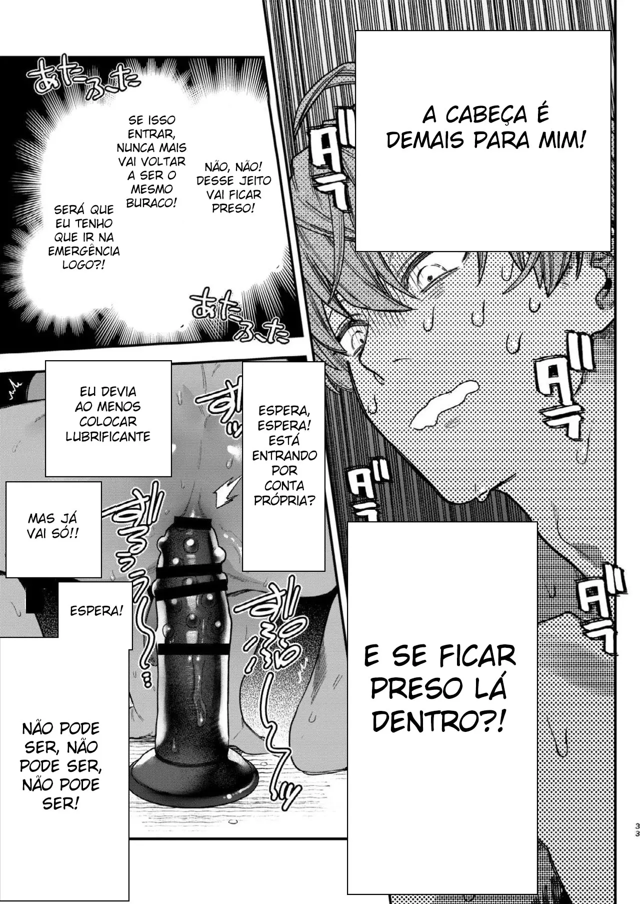 Está Chovendo, e eu Tenho Tempo Para Matar, Então Vou me Masturbar Como um Louco Hentai – Página 32