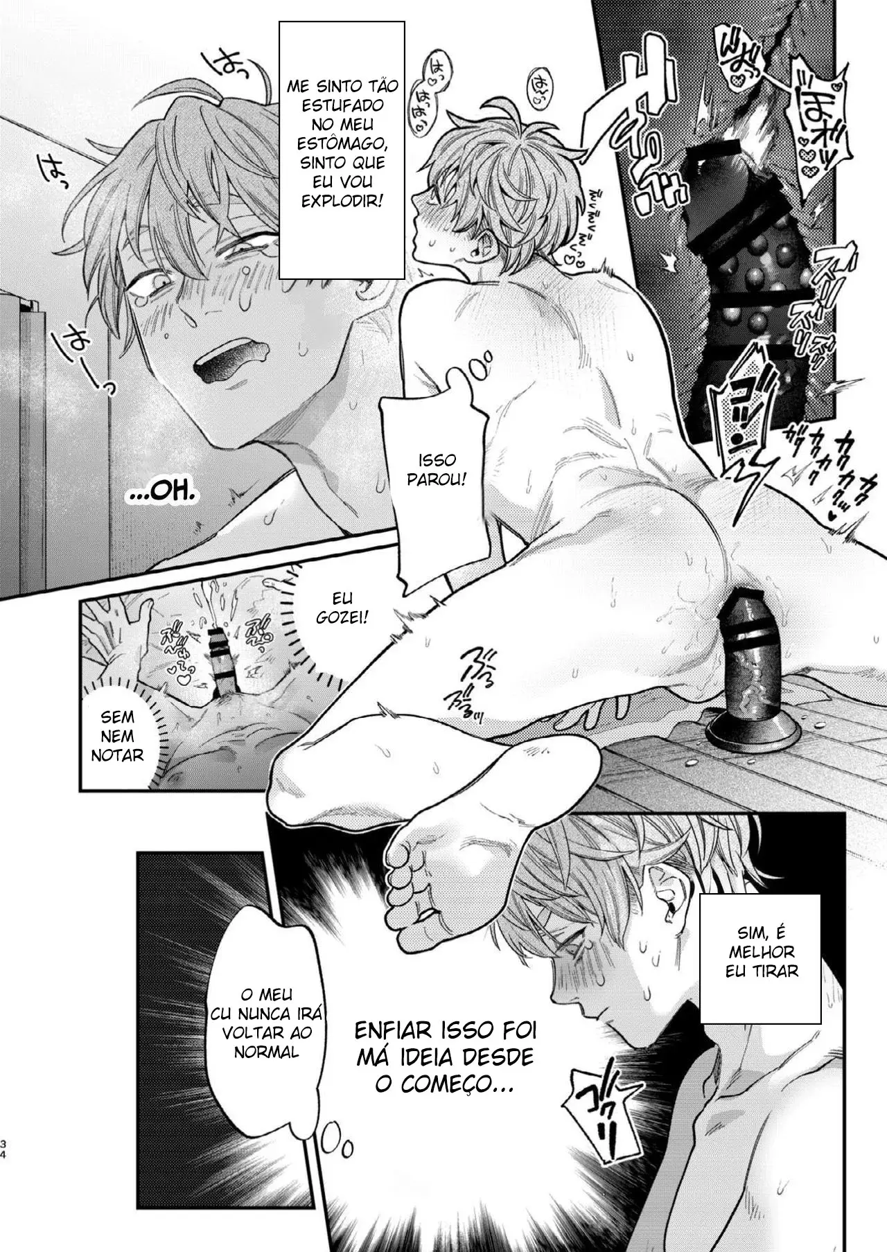 Está Chovendo, e eu Tenho Tempo Para Matar, Então Vou me Masturbar Como um Louco Hentai – Página 33