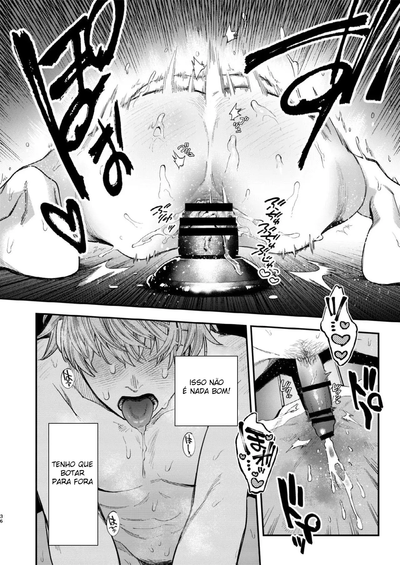 Está Chovendo, e eu Tenho Tempo Para Matar, Então Vou me Masturbar Como um Louco Hentai – Página 35