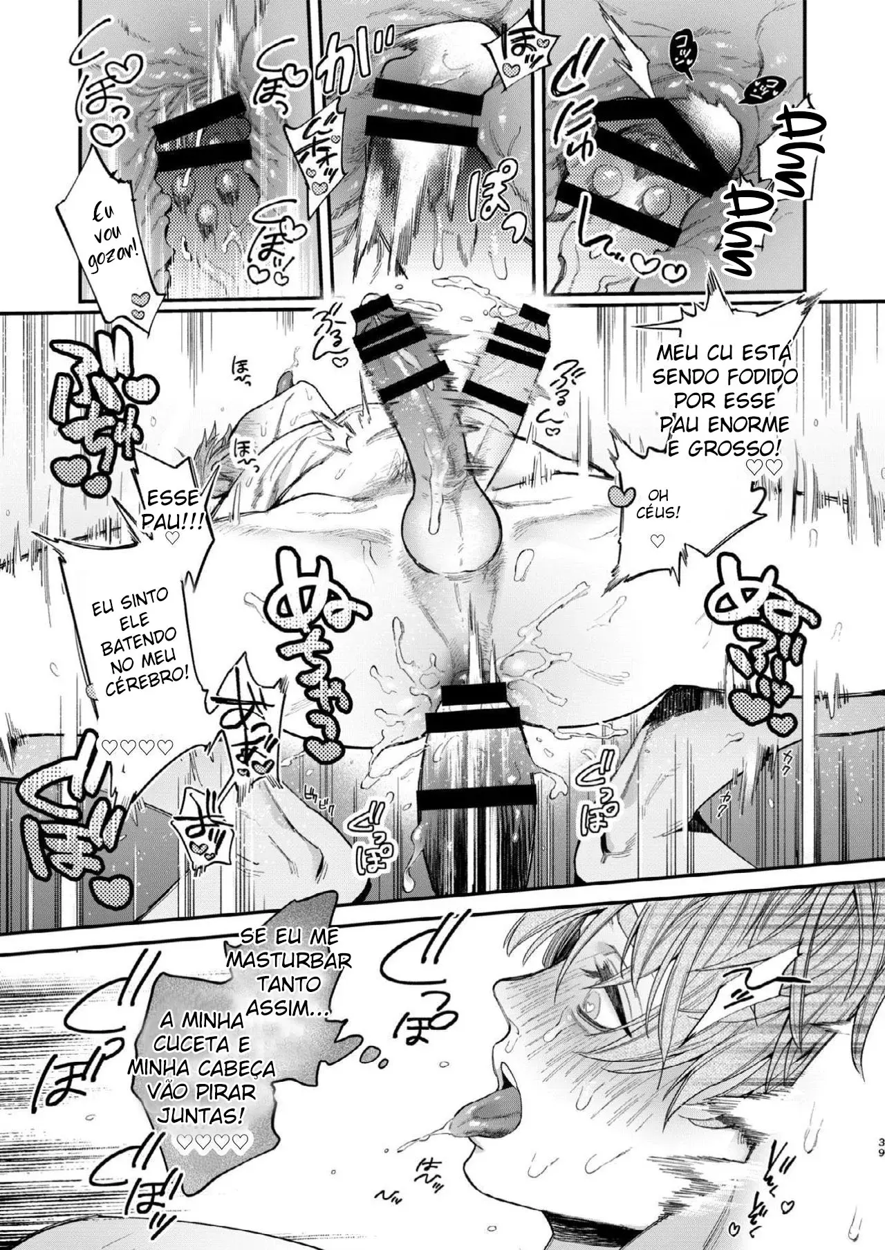 Está Chovendo, e eu Tenho Tempo Para Matar, Então Vou me Masturbar Como um Louco Hentai – Página 38