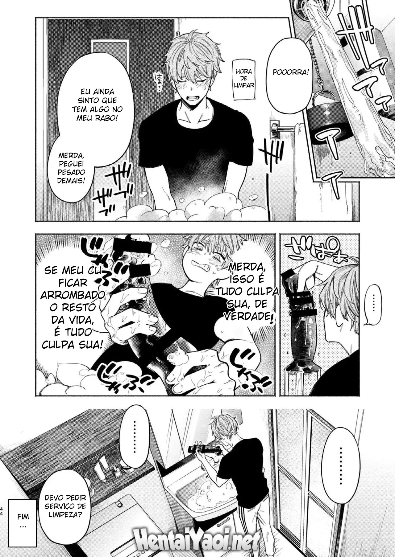 Está Chovendo, e eu Tenho Tempo Para Matar, Então Vou me Masturbar Como um Louco Hentai – Página 43