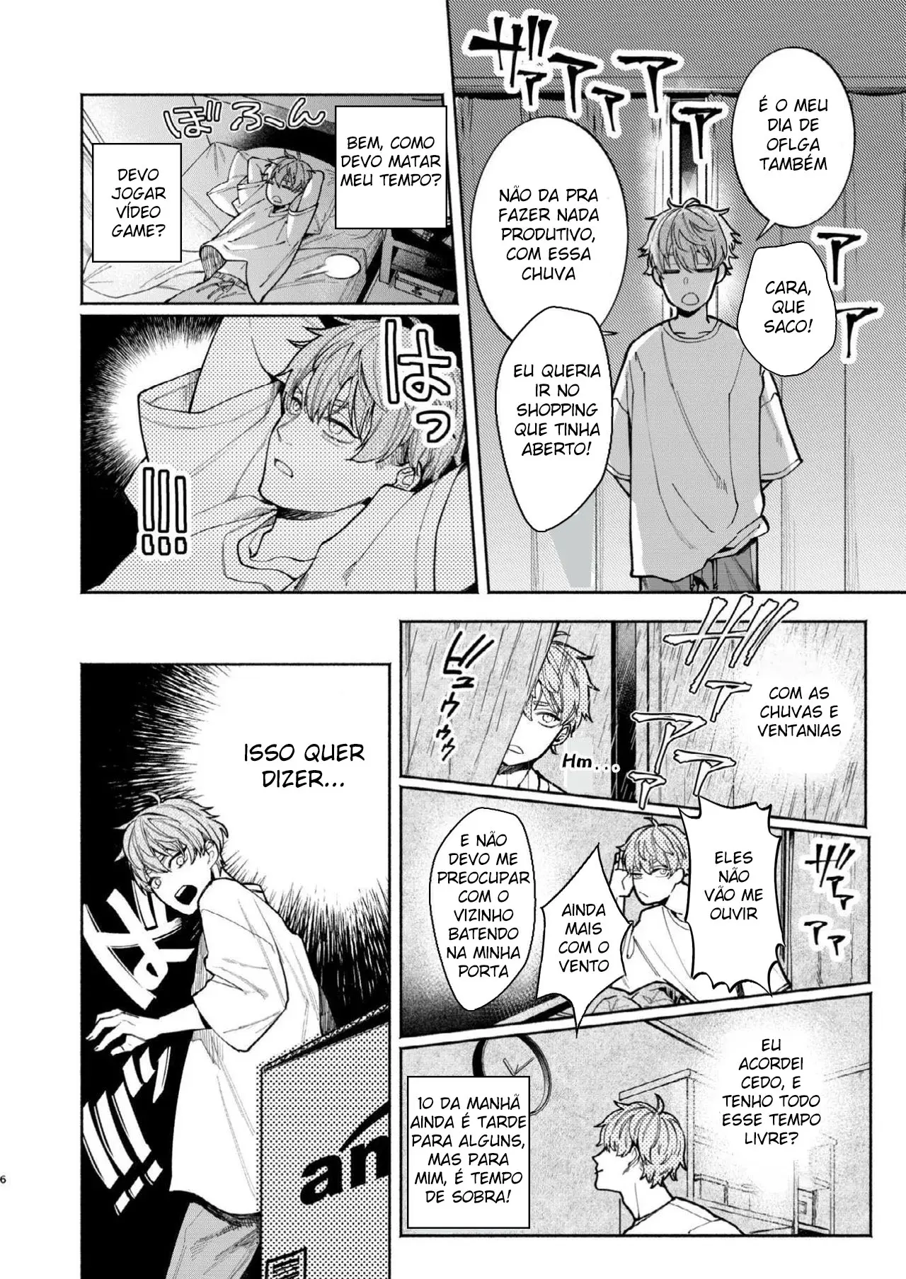 Está Chovendo, e eu Tenho Tempo Para Matar, Então Vou me Masturbar Como um Louco Hentai – Página 5