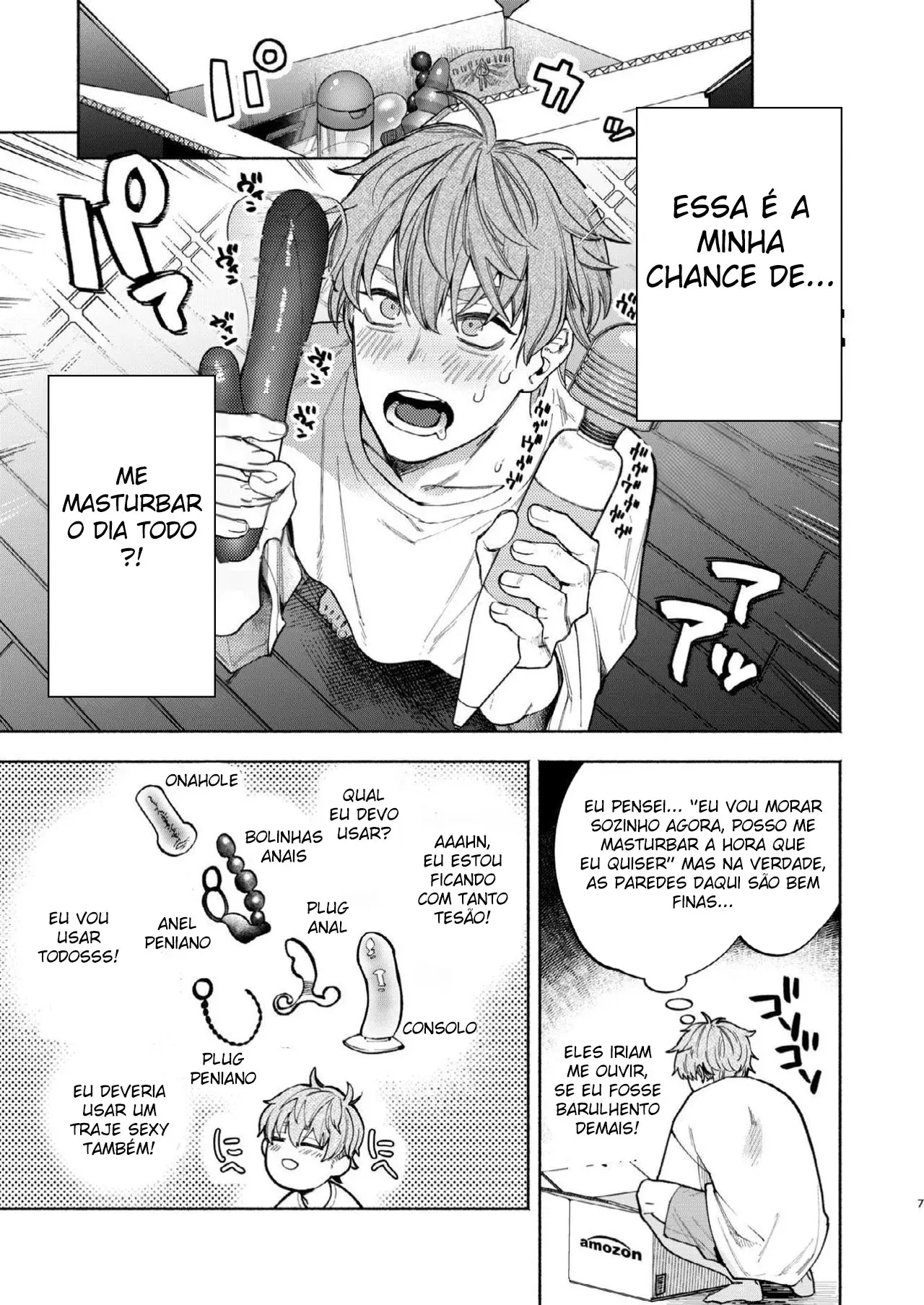 Está Chovendo, e eu Tenho Tempo Para Matar, Então Vou me Masturbar Como um Louco Hentai – Página 6