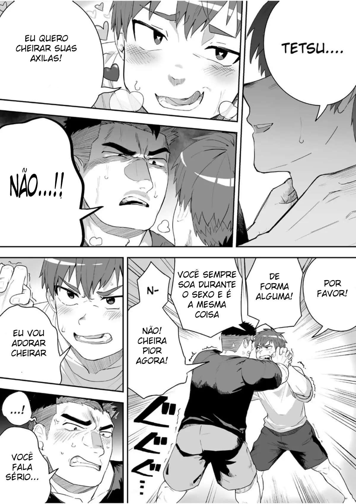 Estou Querendo Dizer que Cheiro de Suor Forte é Melhor Hentai – Página 8