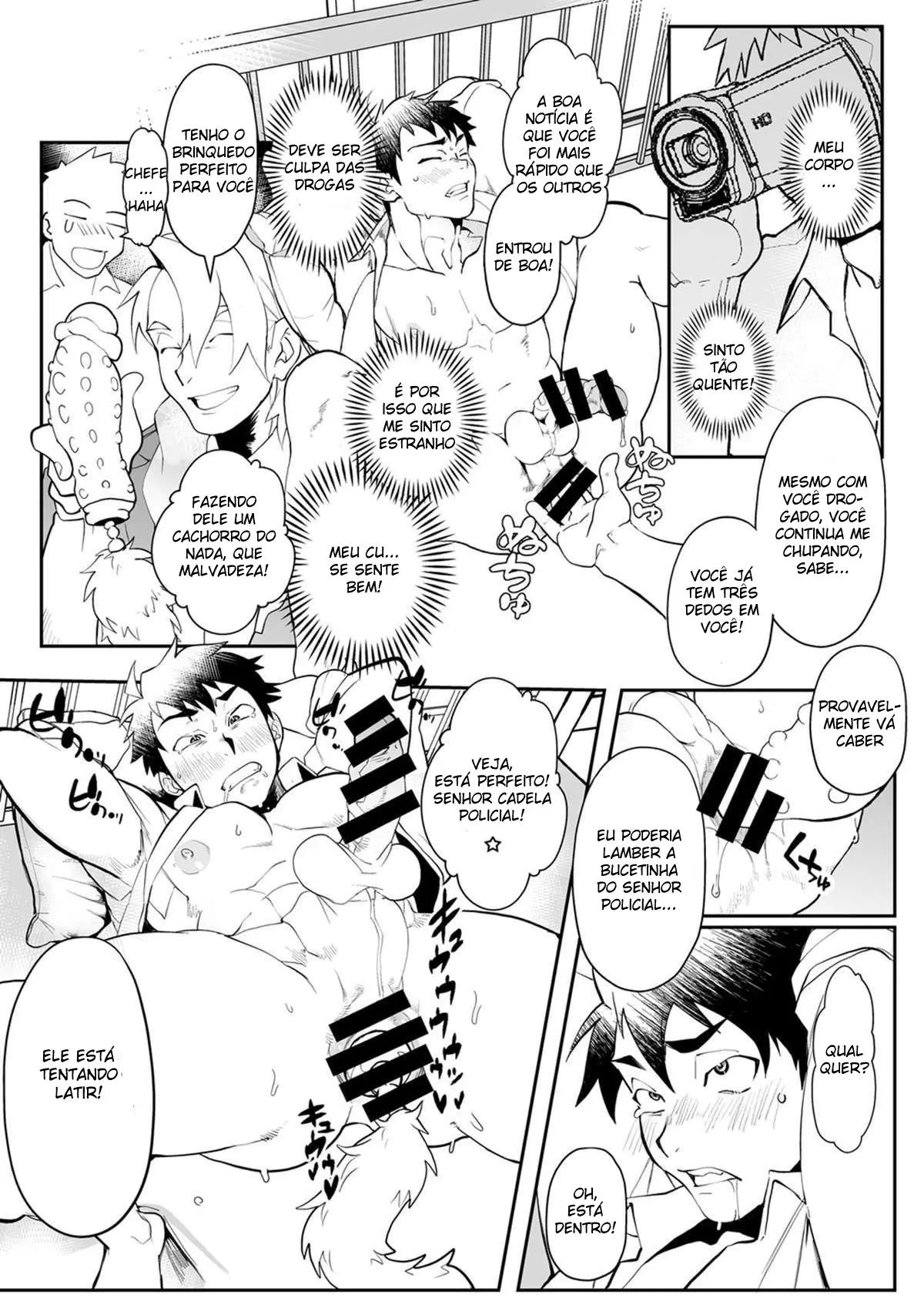 Estupro de um Policial Hentai – Página 5