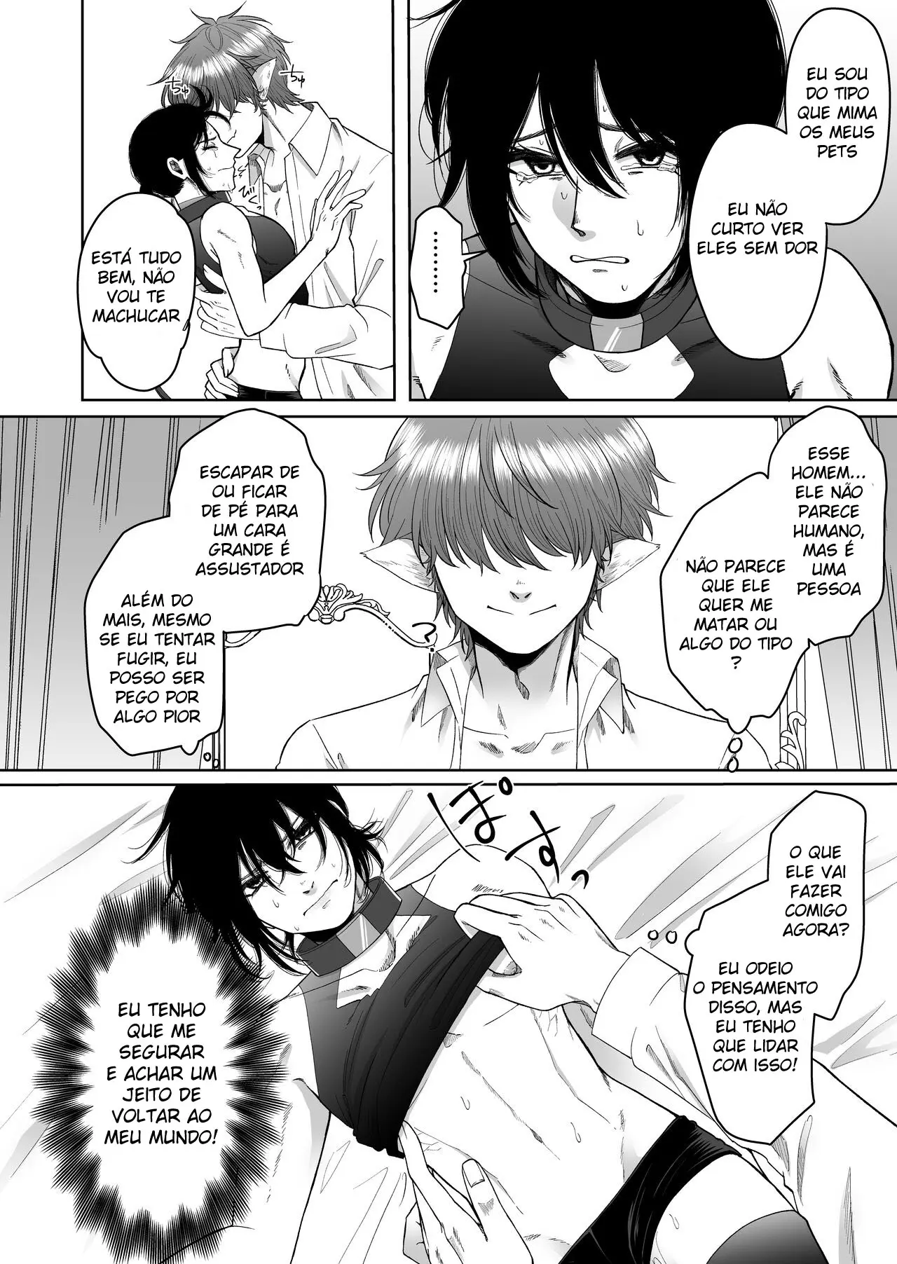 Eu Fui Transformado em um Pet em Outro Mundo Hentai – Página 12