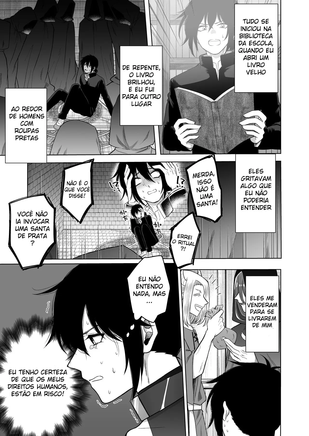 Eu Fui Transformado em um Pet em Outro Mundo Hentai – Página 3