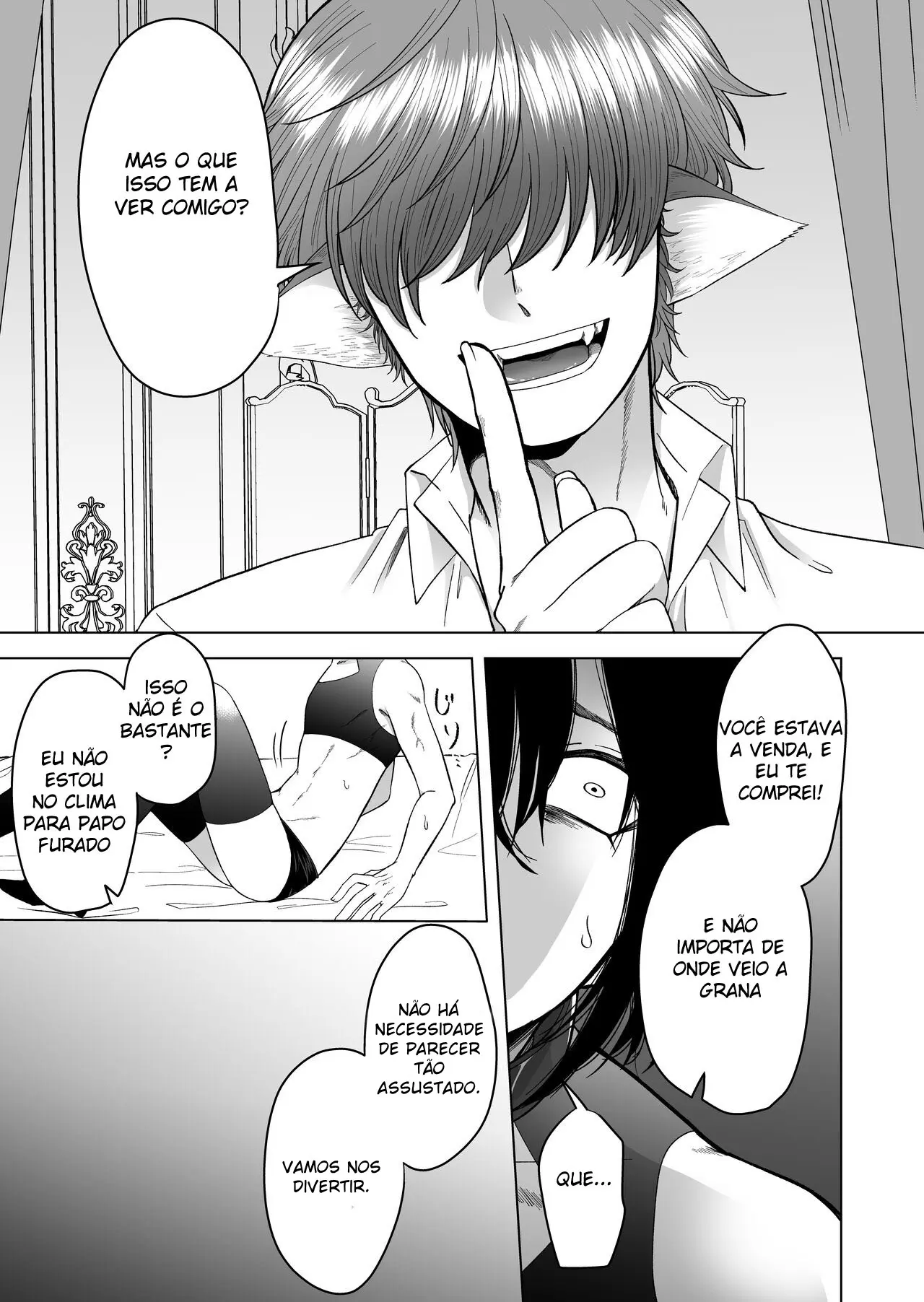 Eu Fui Transformado em um Pet em Outro Mundo Hentai – Página 9