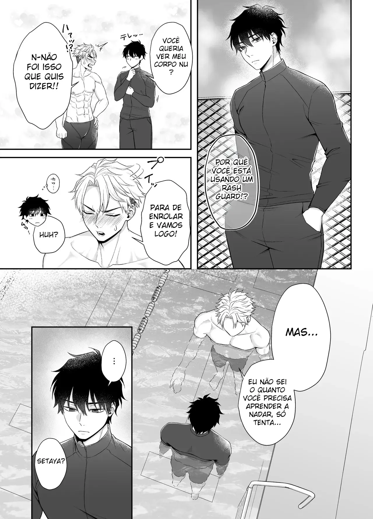 Eu Nunca Vou Me Afogar em Seus Braços!!! Hentai – Página 6