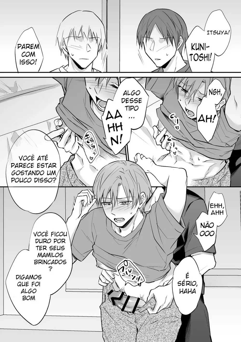 Eu Pretendia Me Declarar na Noite de Excursão, Mas Acabei Sendo Usado Hentai – Página 12