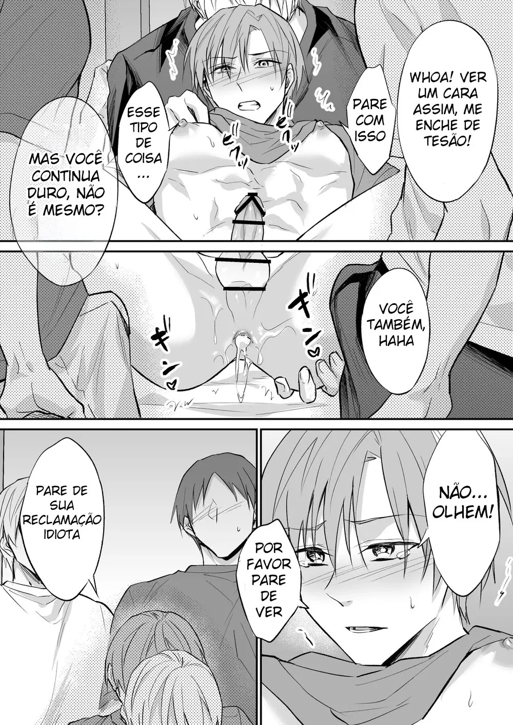 Eu Pretendia Me Declarar na Noite de Excursão, Mas Acabei Sendo Usado Hentai – Página 16