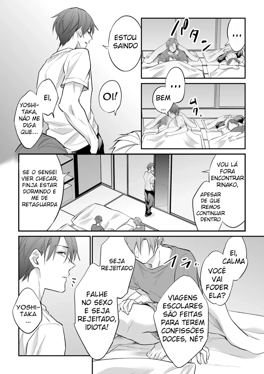 Eu Pretendia Me Declarar na Noite de Excursão, Mas Acabei Sendo Usado Hentai – Página 4