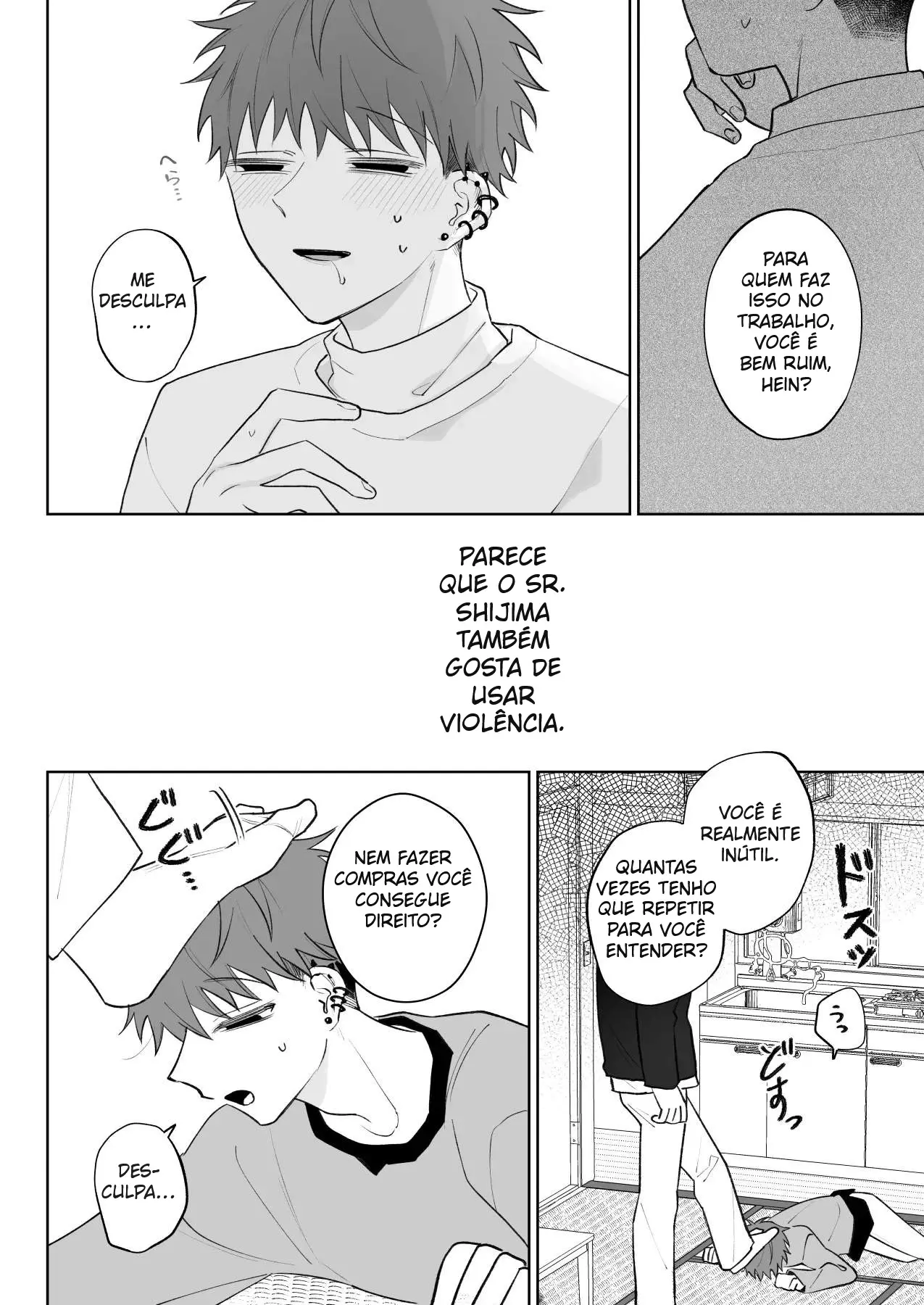 Eu, Que Não Sou o Suficiente, Me Tornarei Seu Cão Obediente Hentai – Página 13