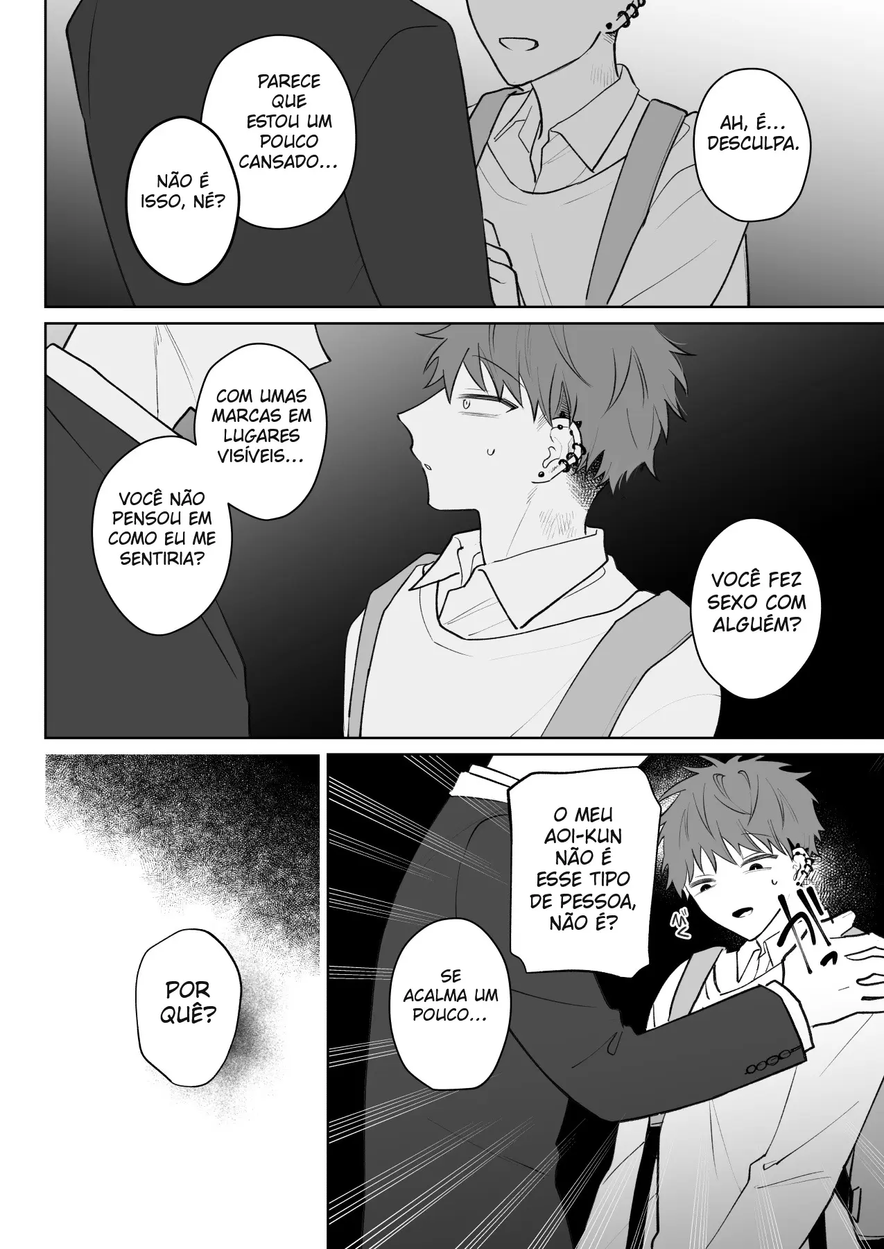 Eu, Que Não Sou o Suficiente, Me Tornarei Seu Cão Obediente Hentai – Página 23