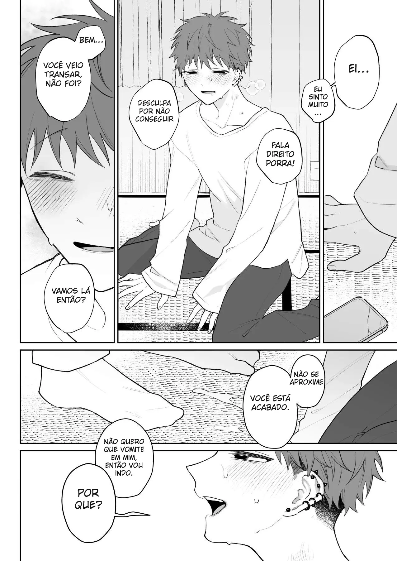 Eu, Que Não Sou o Suficiente, Me Tornarei Seu Cão Obediente Hentai – Página 29