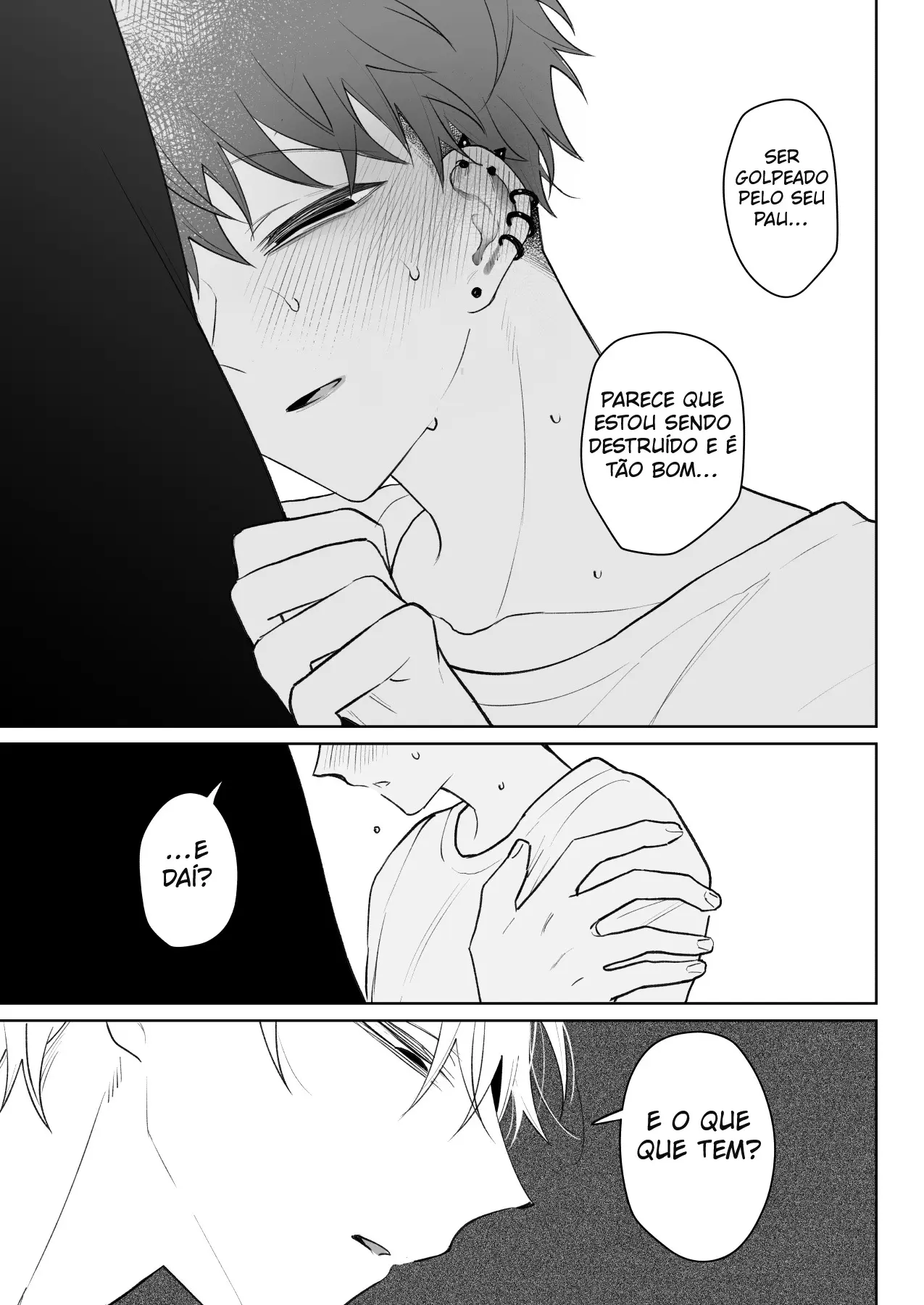 Eu, Que Não Sou o Suficiente, Me Tornarei Seu Cão Obediente Hentai – Página 32