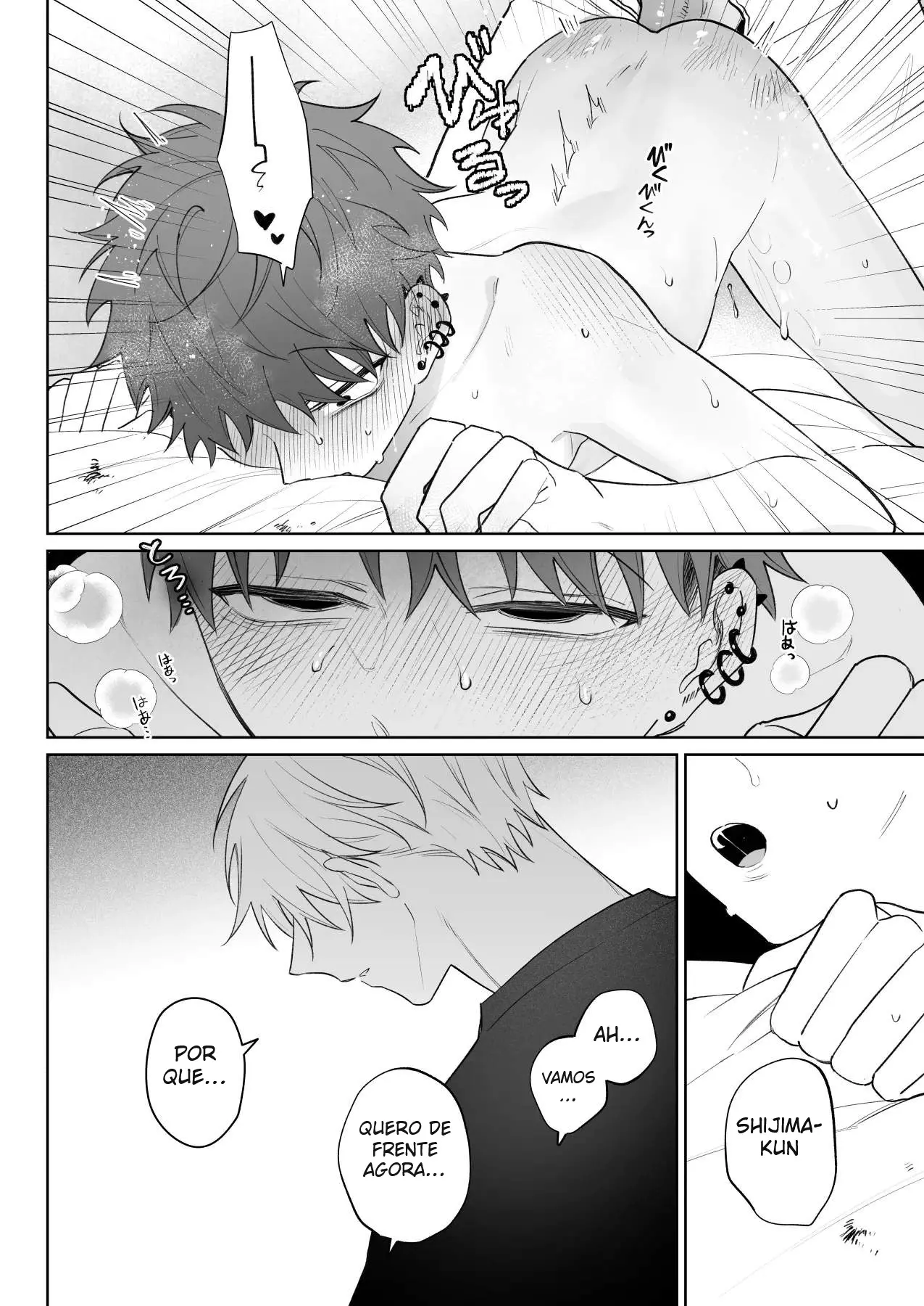 Eu, Que Não Sou o Suficiente, Me Tornarei Seu Cão Obediente Hentai – Página 37