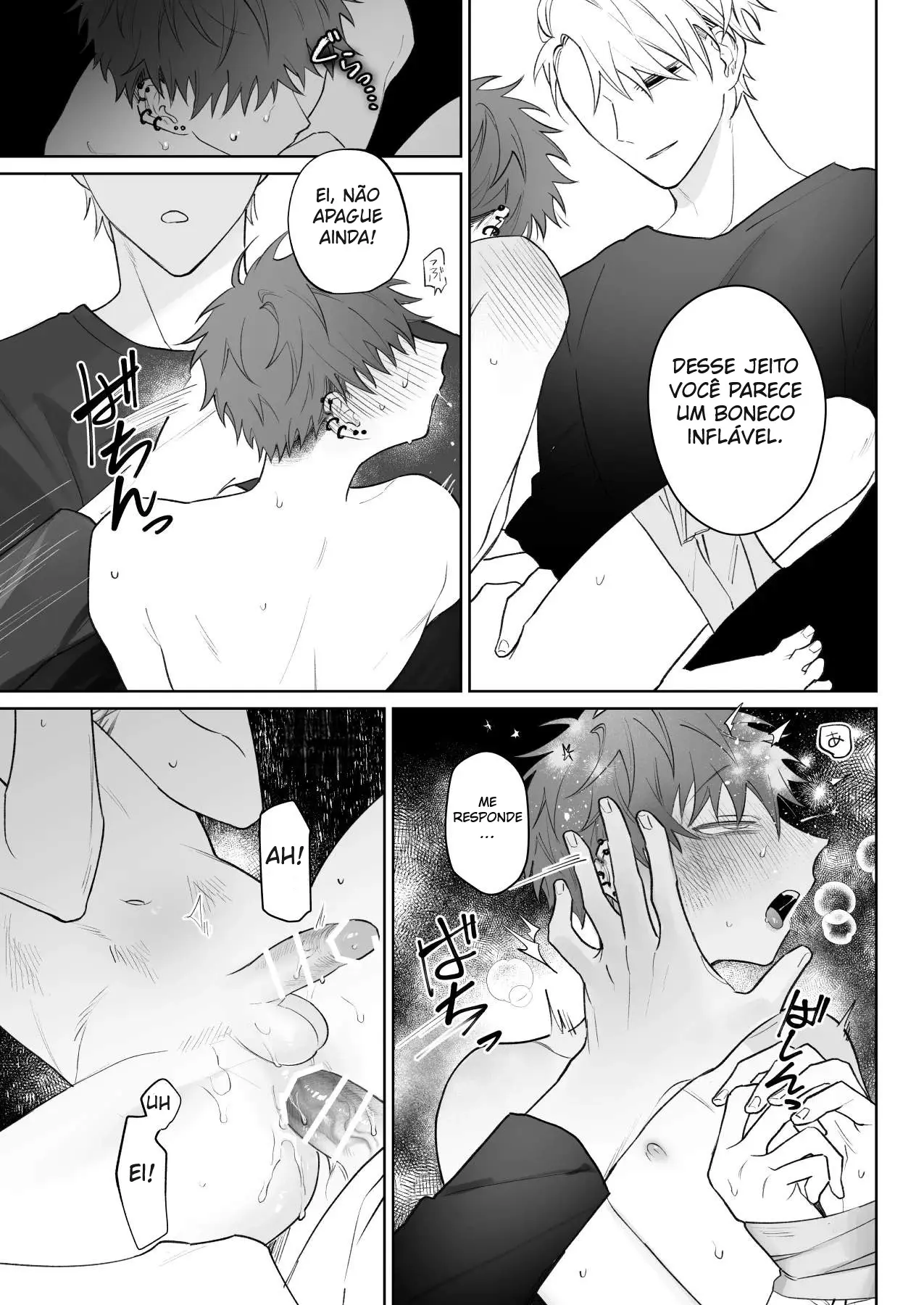 Eu, Que Não Sou o Suficiente, Me Tornarei Seu Cão Obediente Hentai – Página 42