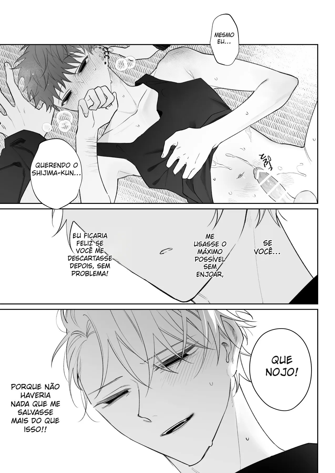 Eu, Que Não Sou o Suficiente, Me Tornarei Seu Cão Obediente Hentai – Página 52