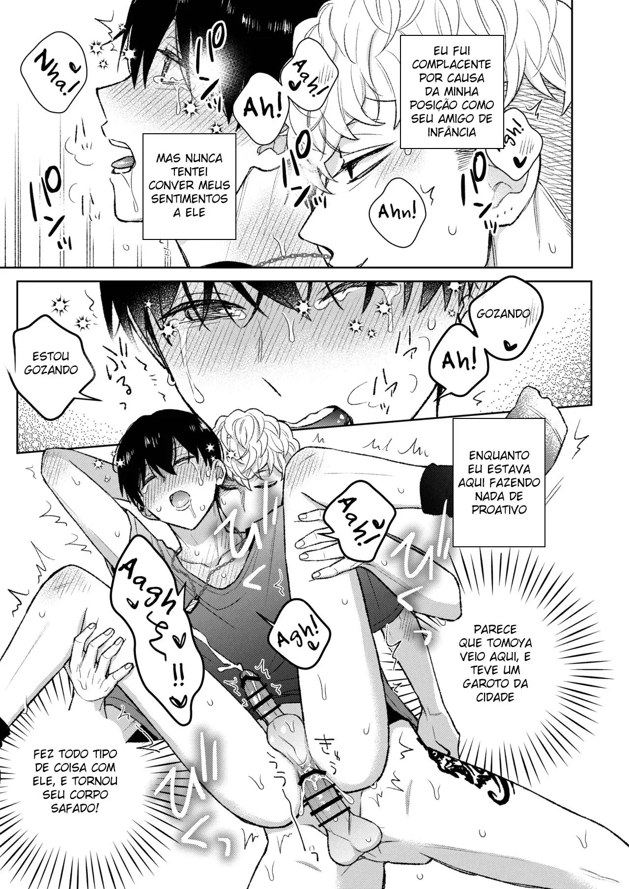 Eu Queria Ter Para Mim Meu Amigo de Infância, Que Havia Sido Corrompido por Um Cara Malvado da Cidade Hentai – Página 30