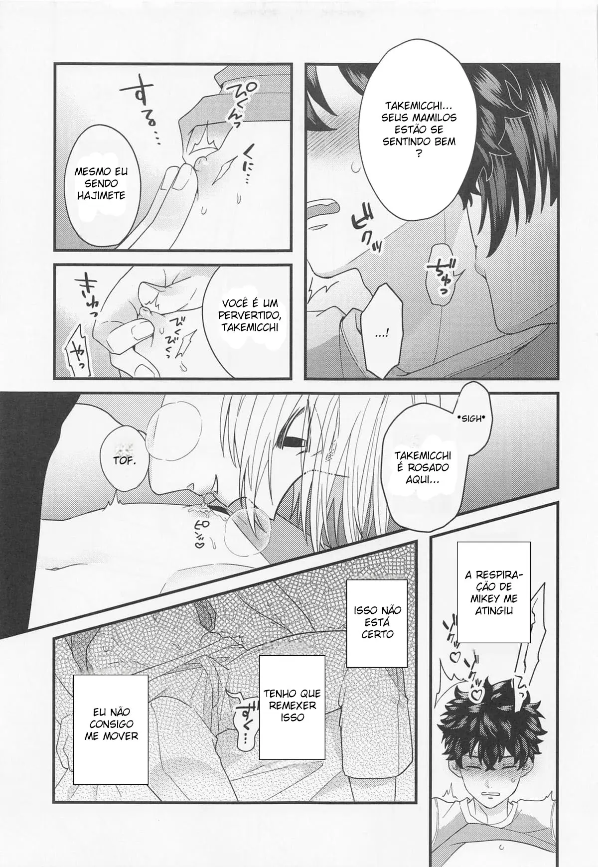 Eu Quero Vestir Preto e Branco! Hentai – Página 11