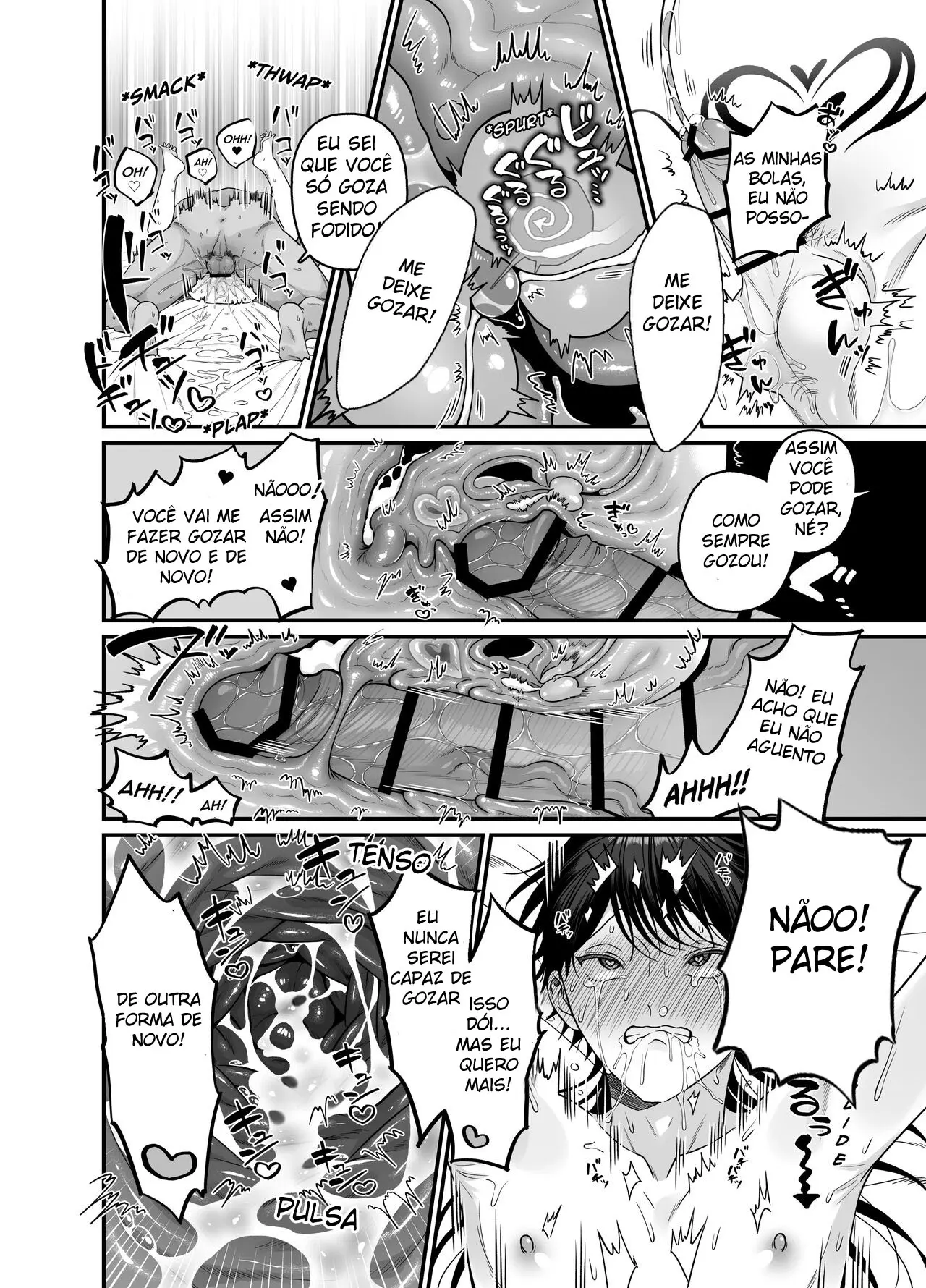 Eu Recebi um Prazer Inimaginável de um Orc… Hentai – Página 33