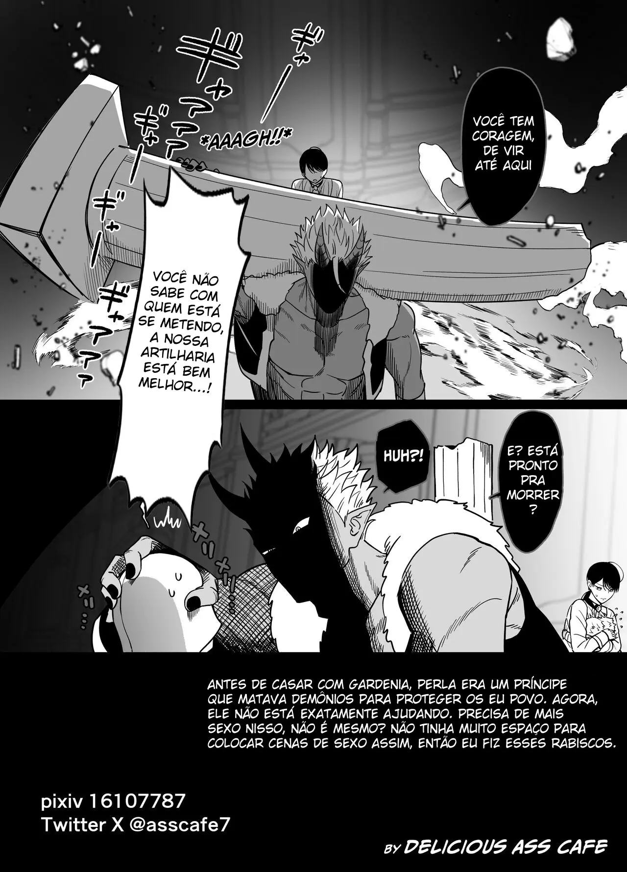 Eu Recebi um Prazer Inimaginável de um Orc… Hentai – Página 42